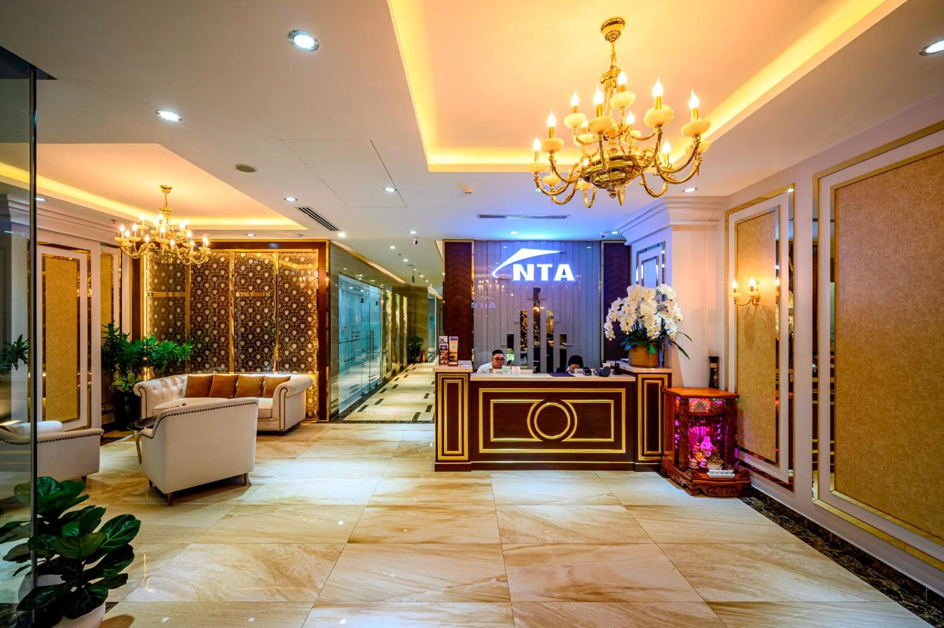 Lobby or reception in NTA Hotel - Serviced Apartments