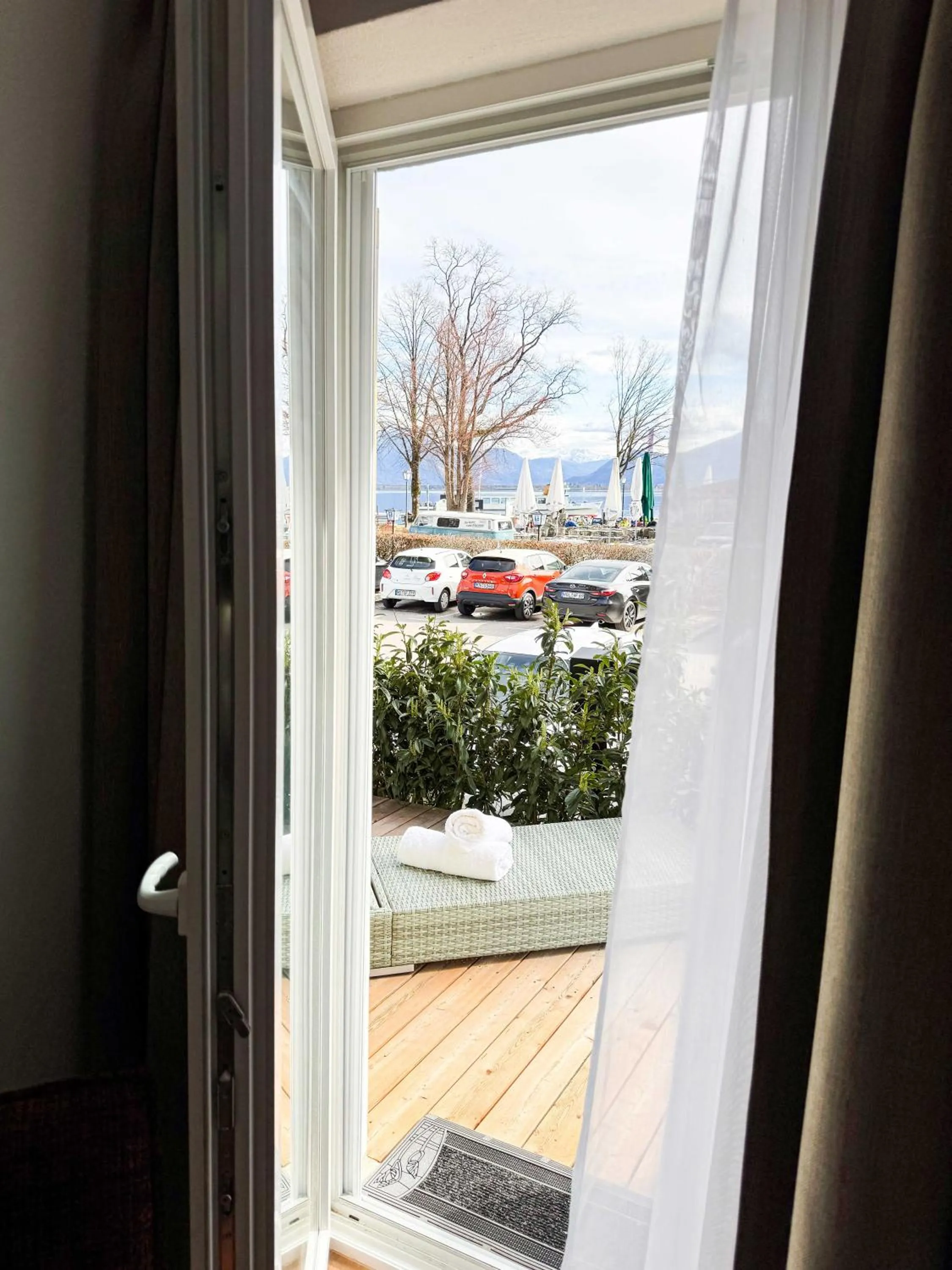 View (from property/room) in Hotel Schlossblick Chiemsee