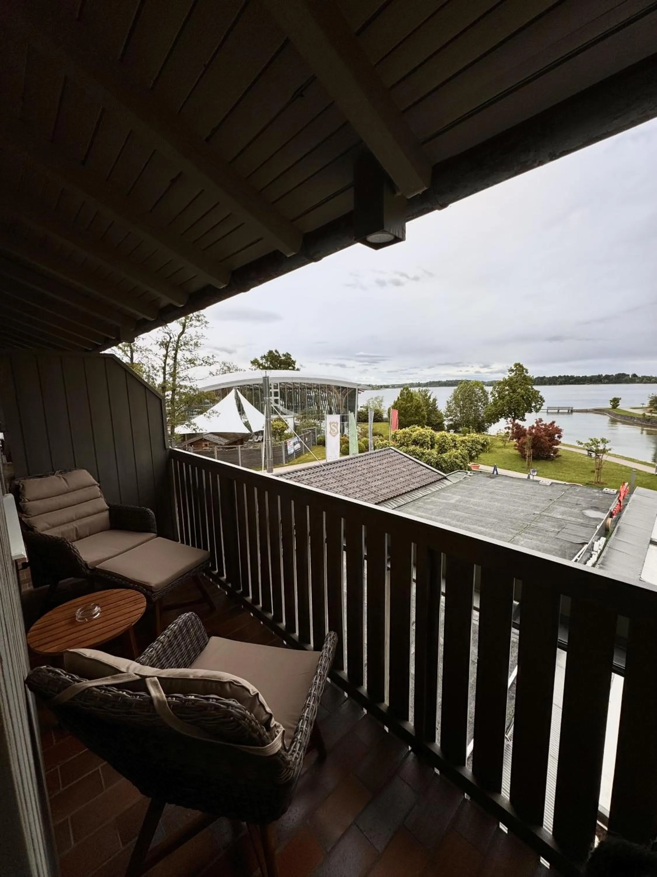 Balcony/Terrace in Hotel Schlossblick Chiemsee