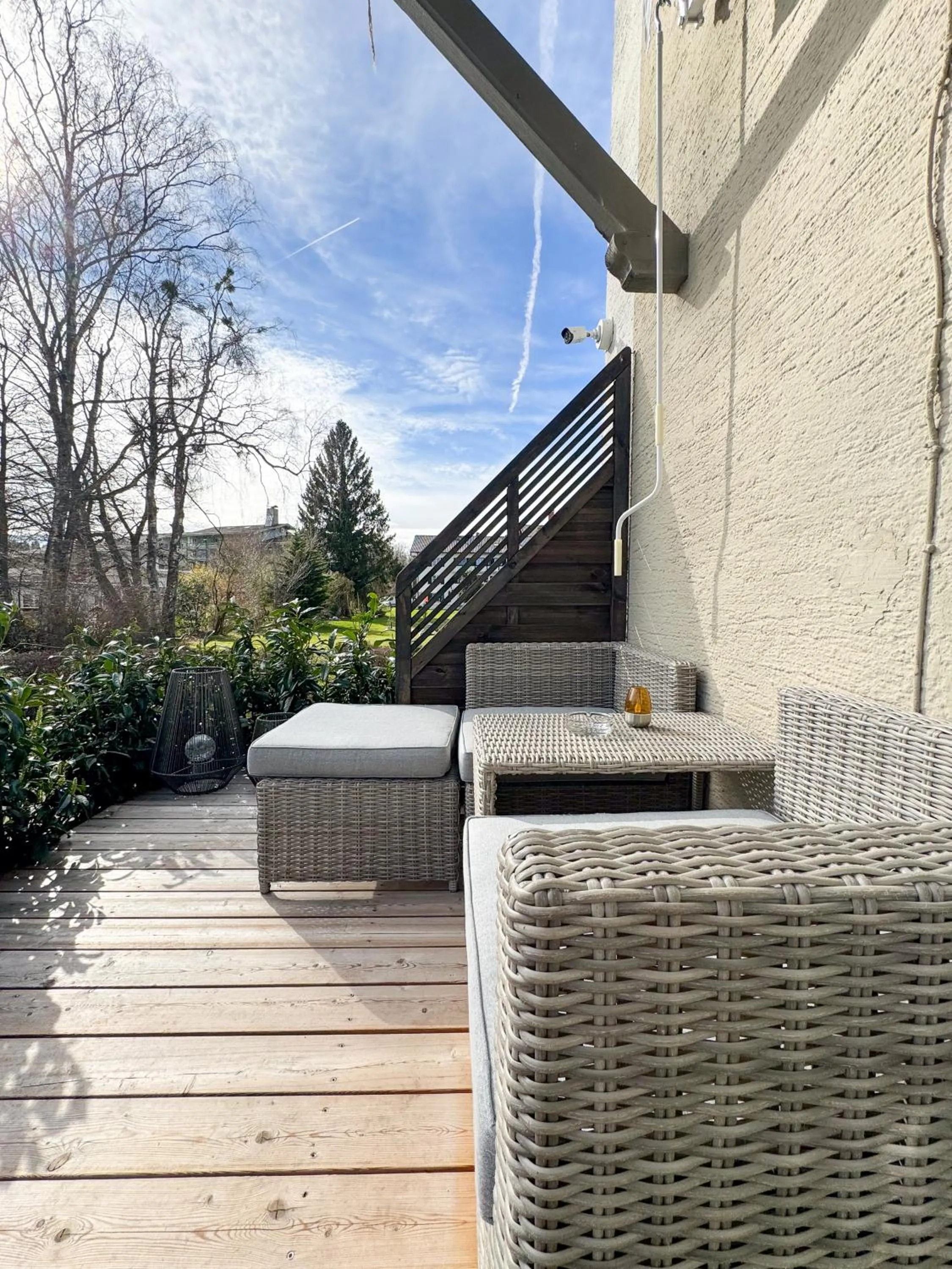 Balcony/Terrace in Hotel Schlossblick Chiemsee
