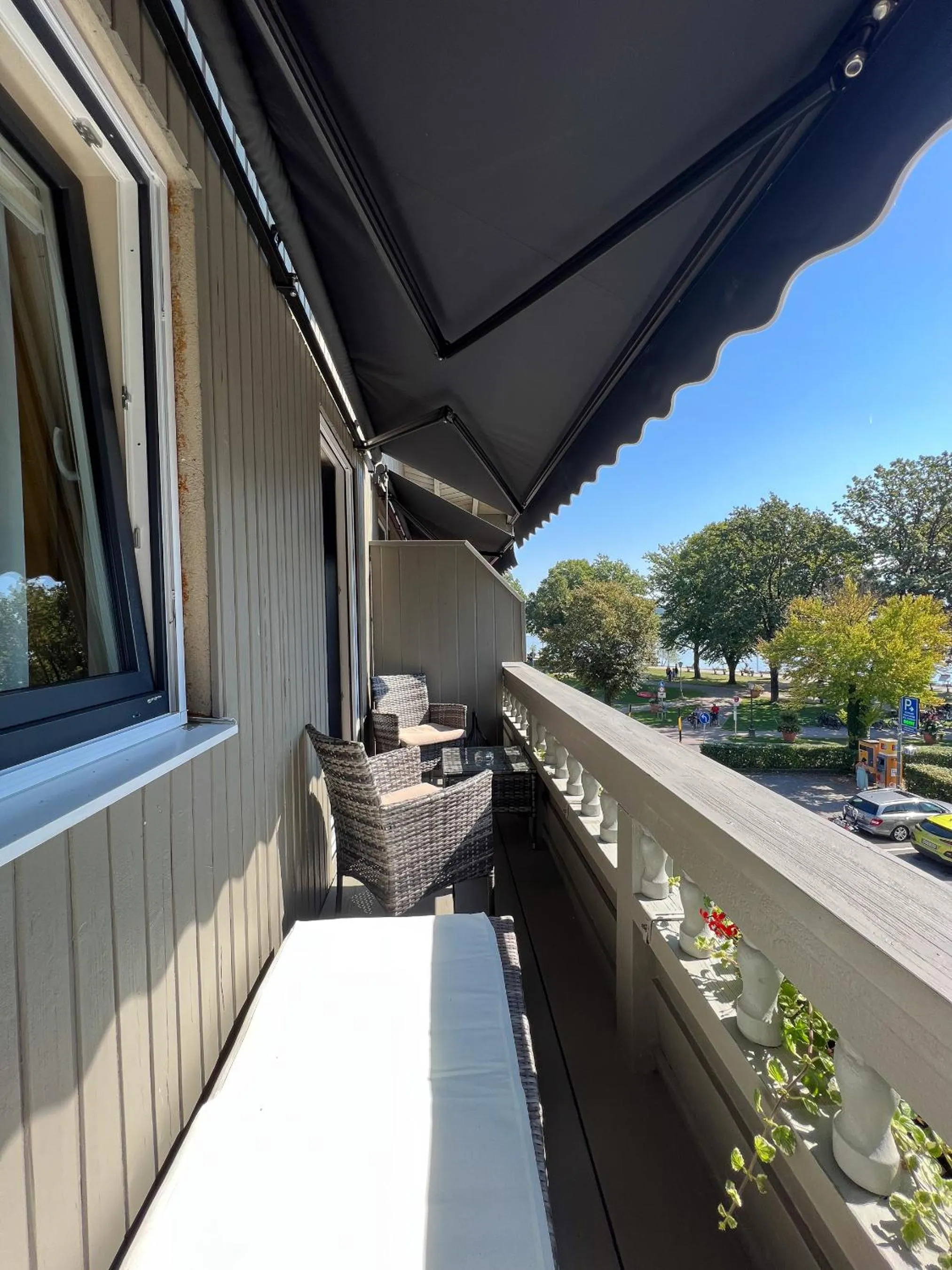 Balcony/Terrace in Hotel Schlossblick Chiemsee