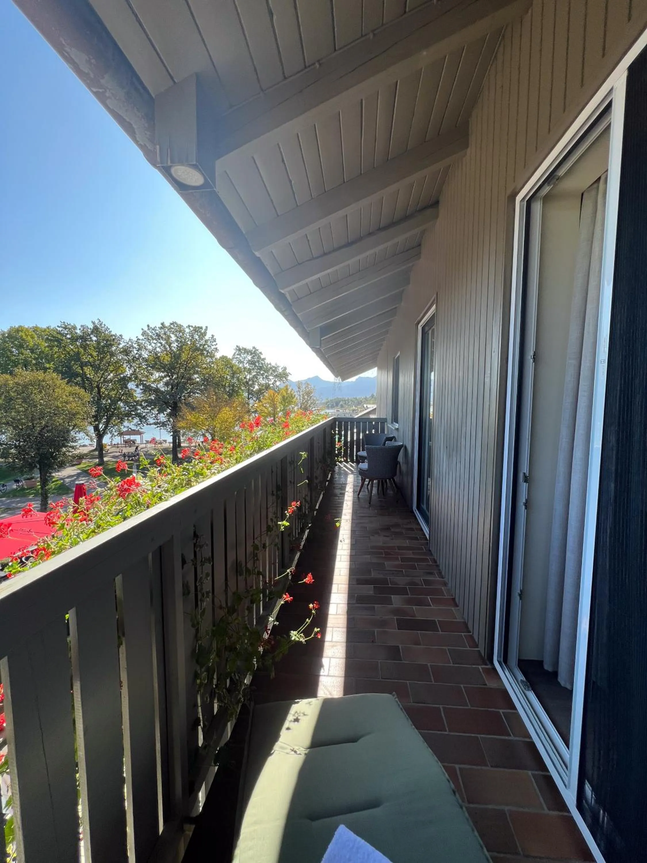 View (from property/room) in Hotel Schlossblick Chiemsee