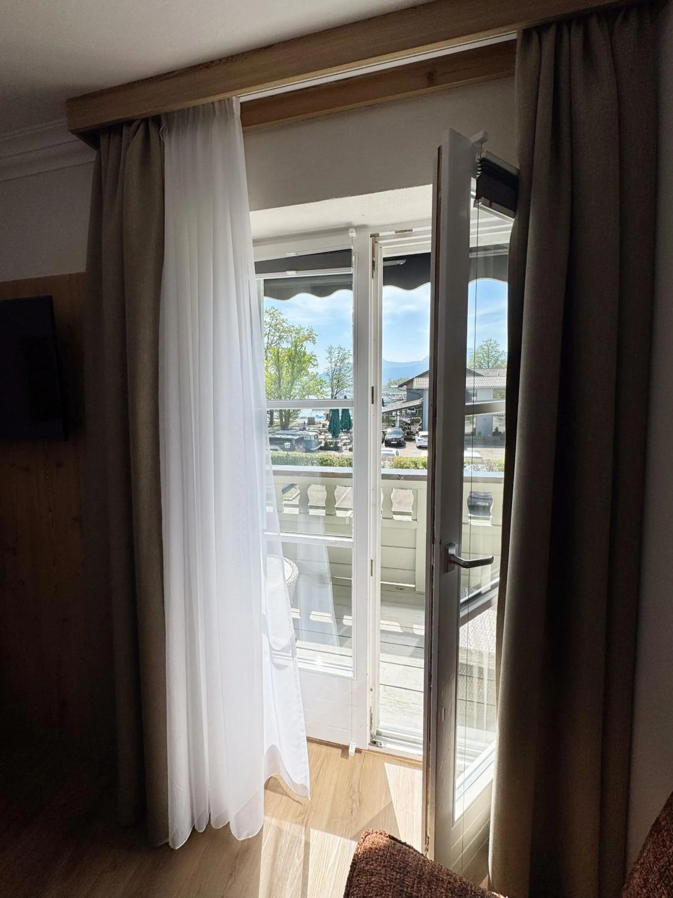 View (from property/room) in Hotel Schlossblick Chiemsee