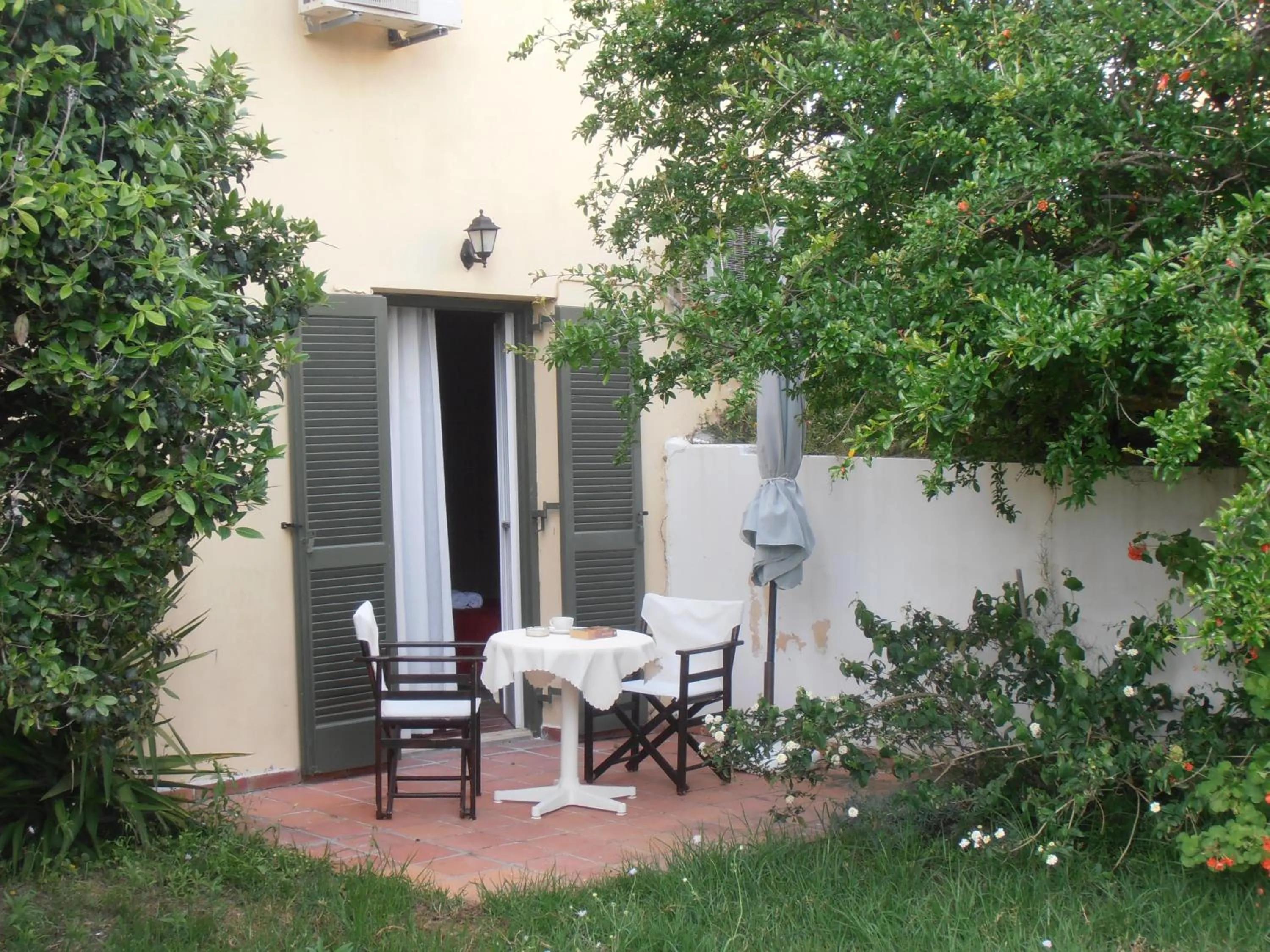 Balcony/Terrace in Mounda Beach Hotel