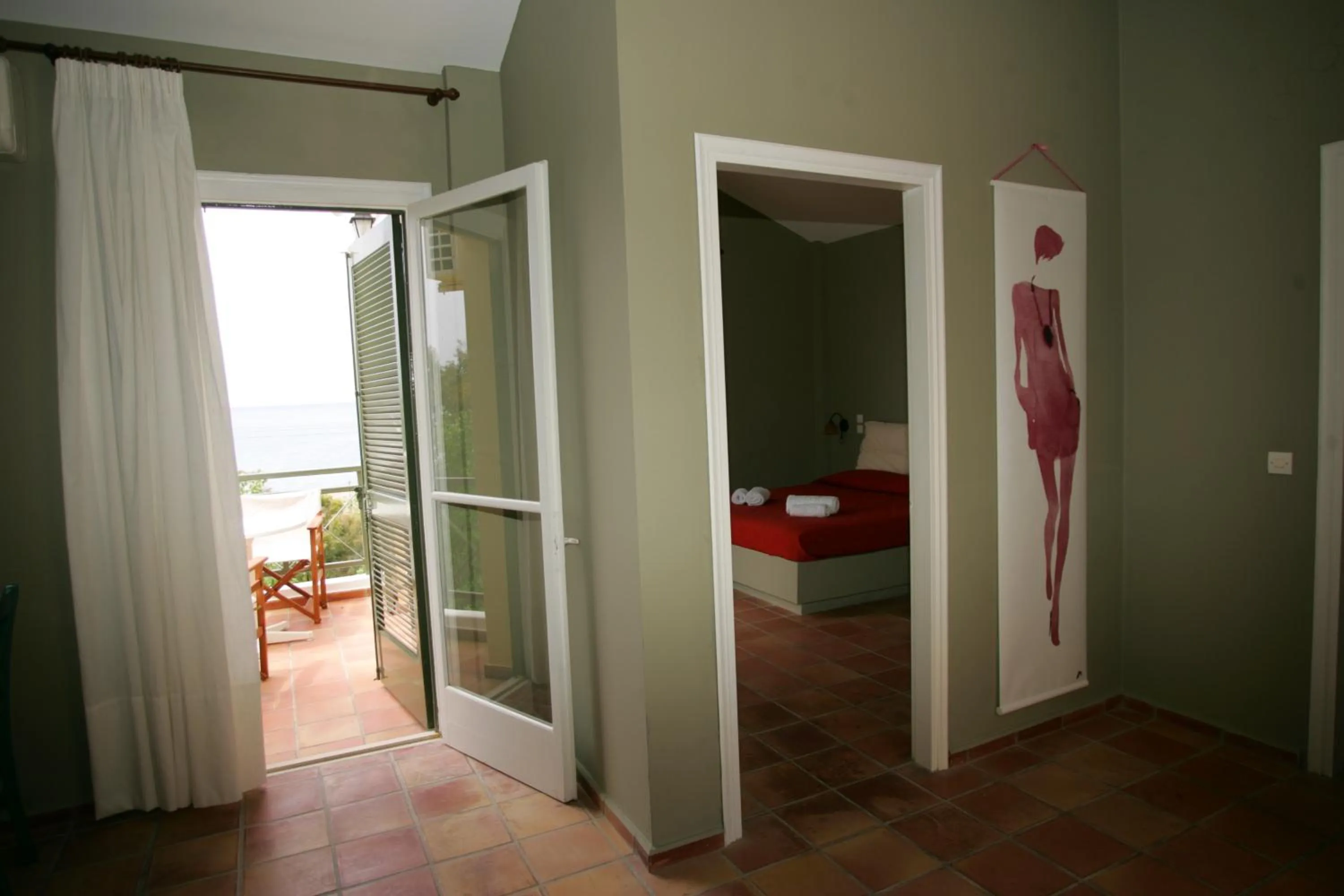 Decorative detail in Mounda Beach Hotel