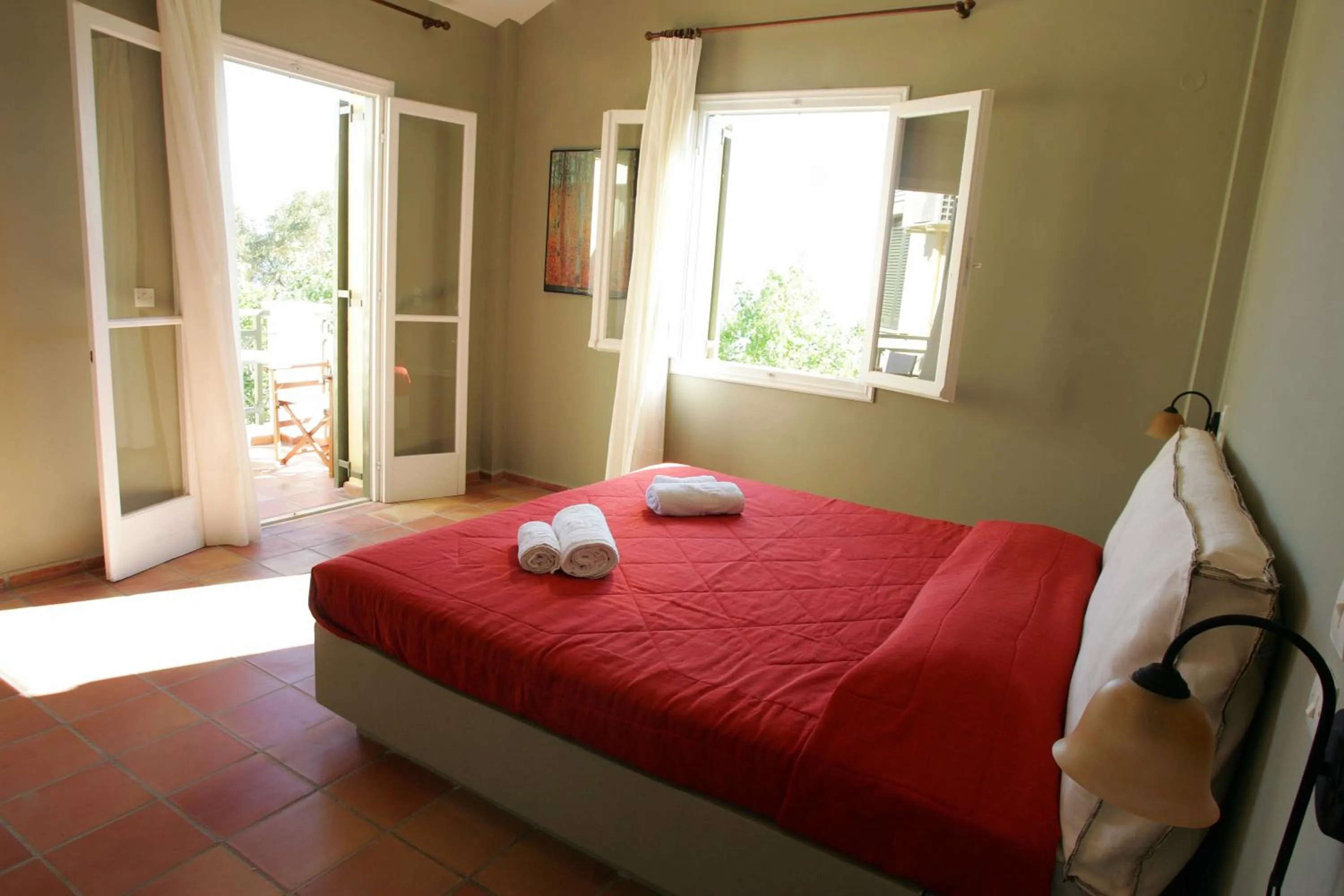 Bedroom in Mounda Beach Hotel