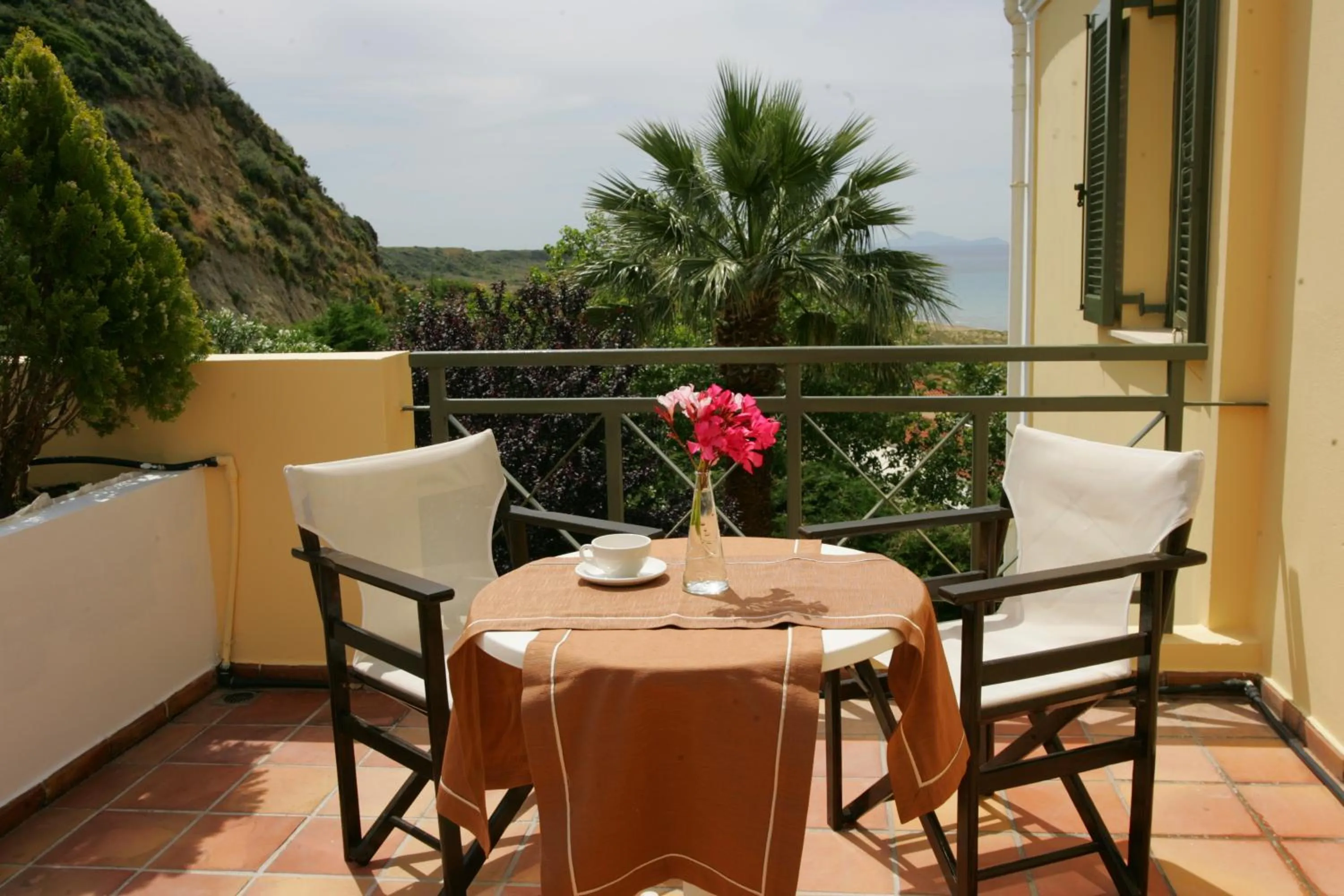 Balcony/Terrace in Mounda Beach Hotel