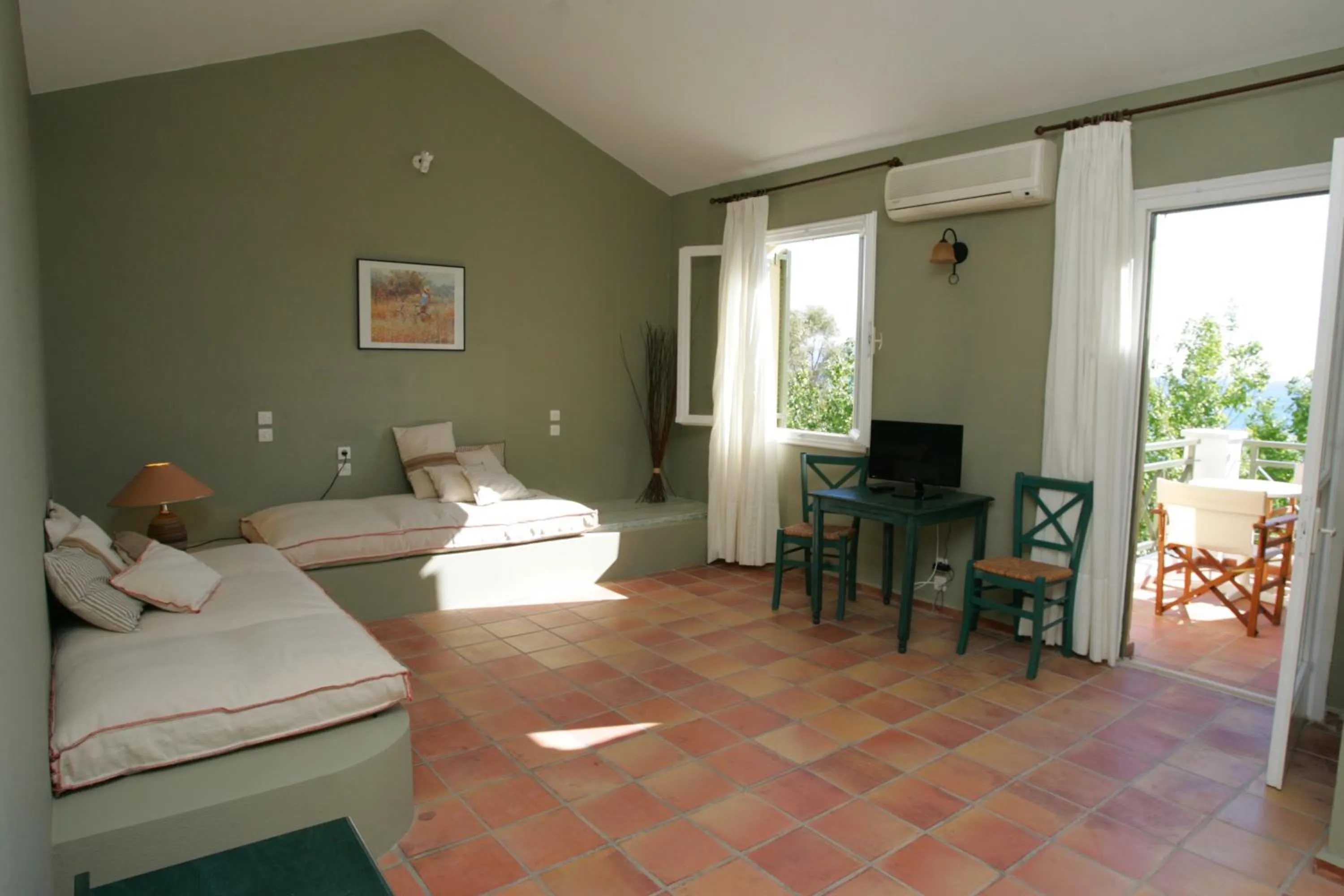 Living room in Mounda Beach Hotel