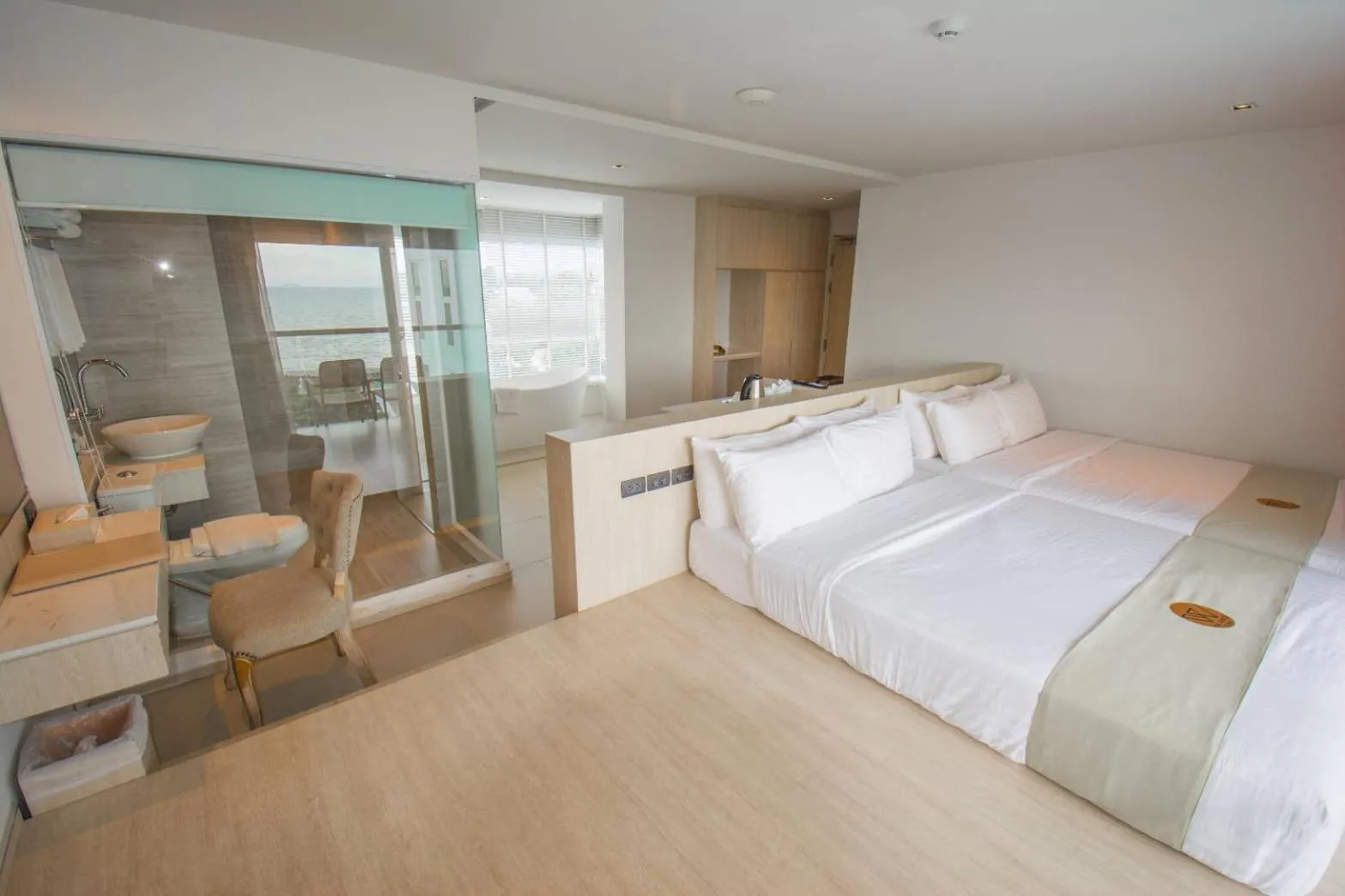 Bed in Worita Cove Hotel