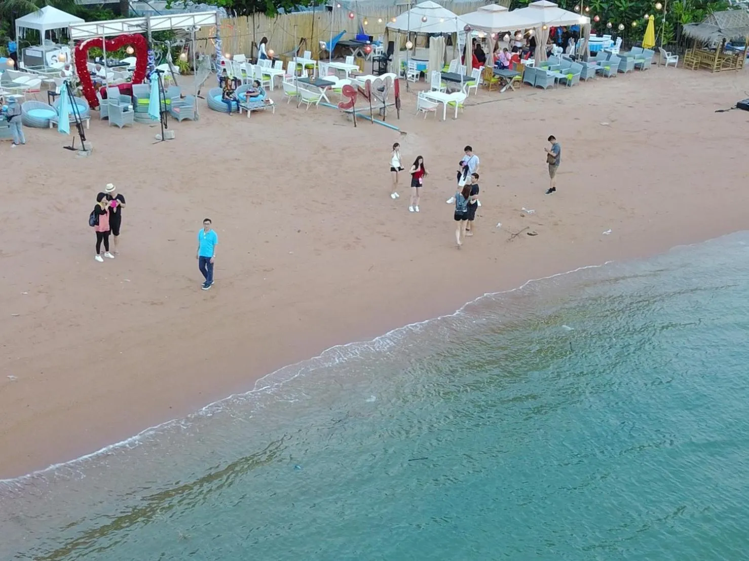 Beach in Worita Cove Hotel