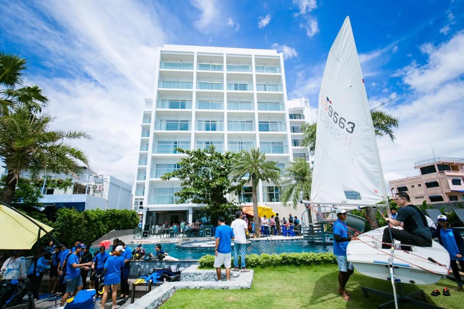 Property building in Worita Cove Hotel