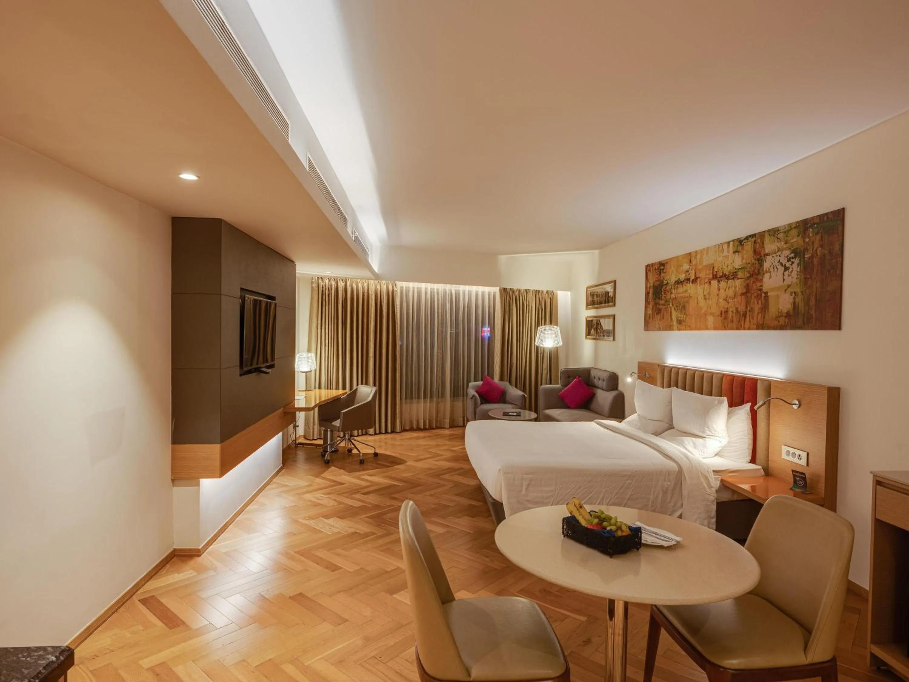 Bedroom in Novotel Vijayawada Varun