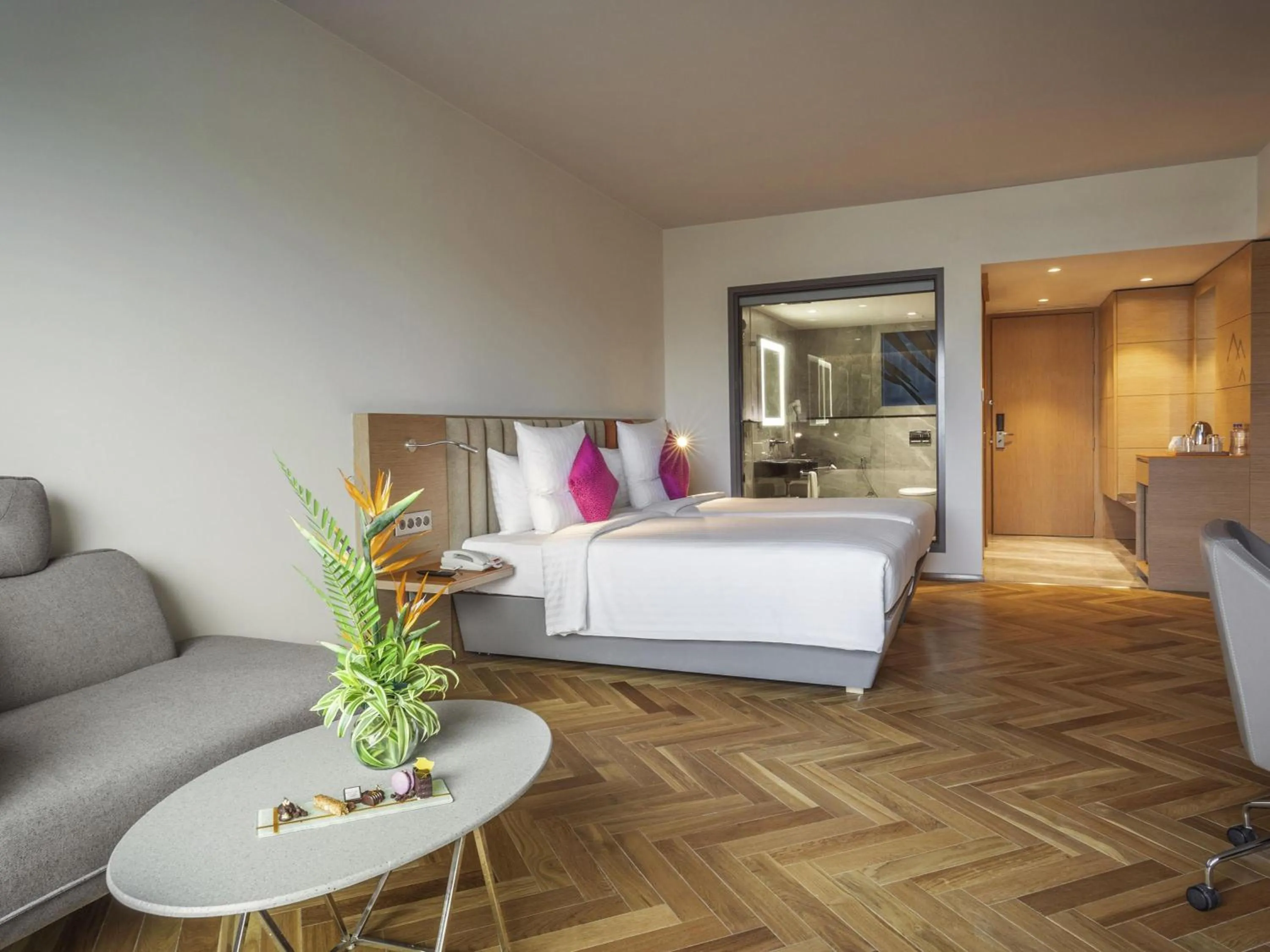 Bedroom, Bed in Novotel Vijayawada Varun