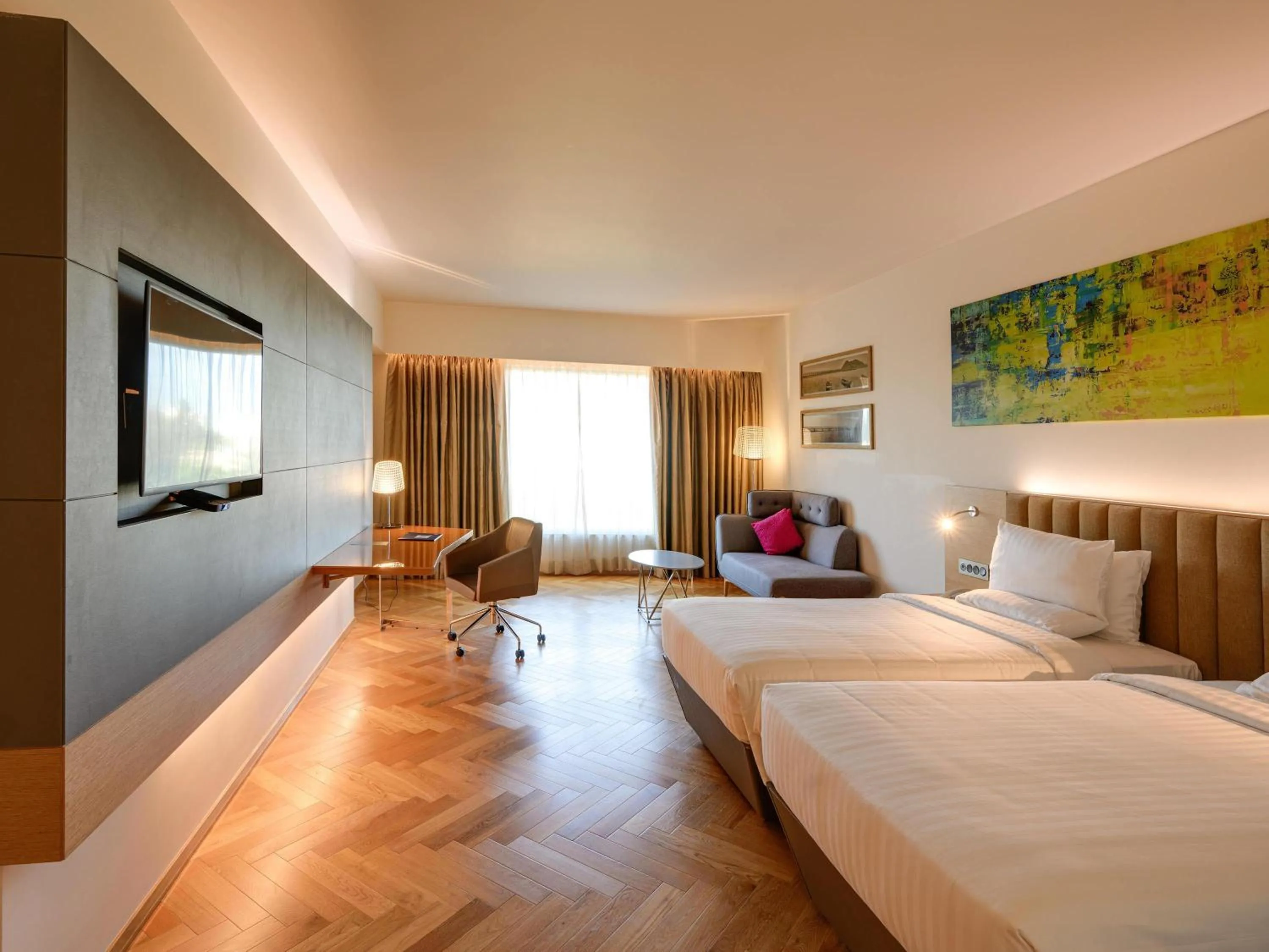 Bedroom, Bed in Novotel Vijayawada Varun