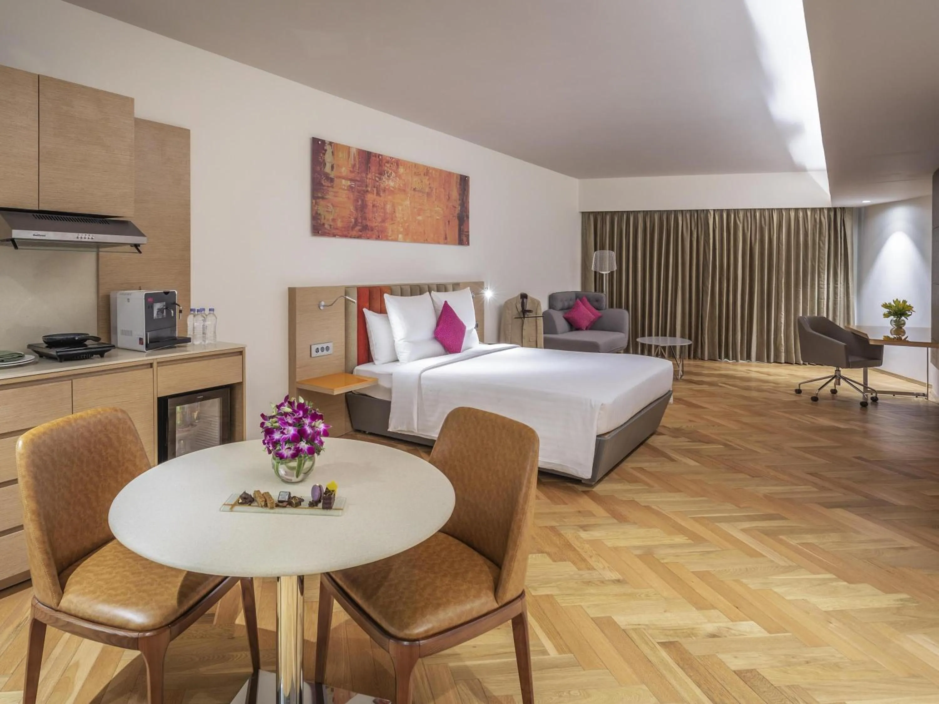 Bedroom, Bed in Novotel Vijayawada Varun