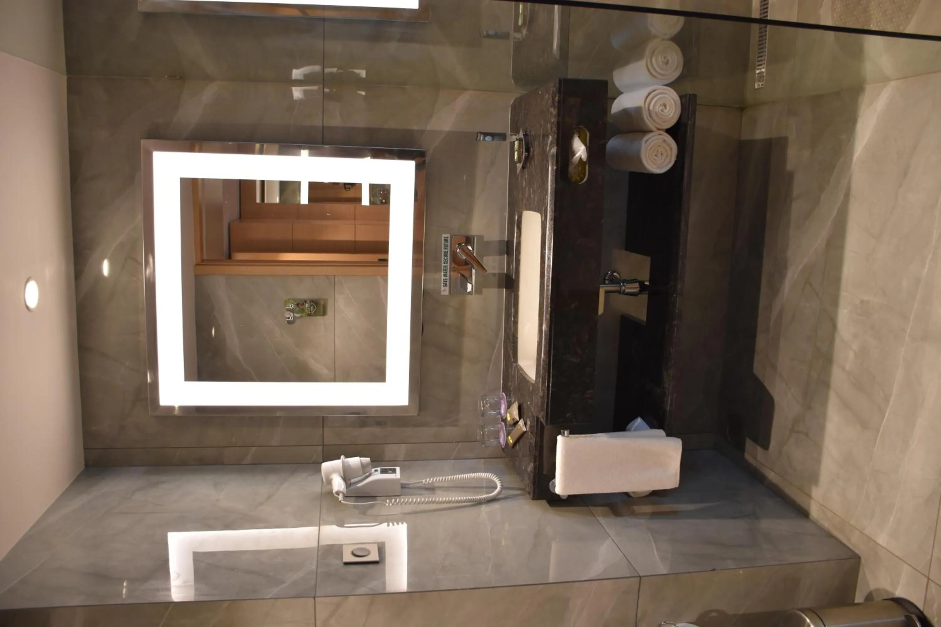 Bathroom in Novotel Vijayawada Varun