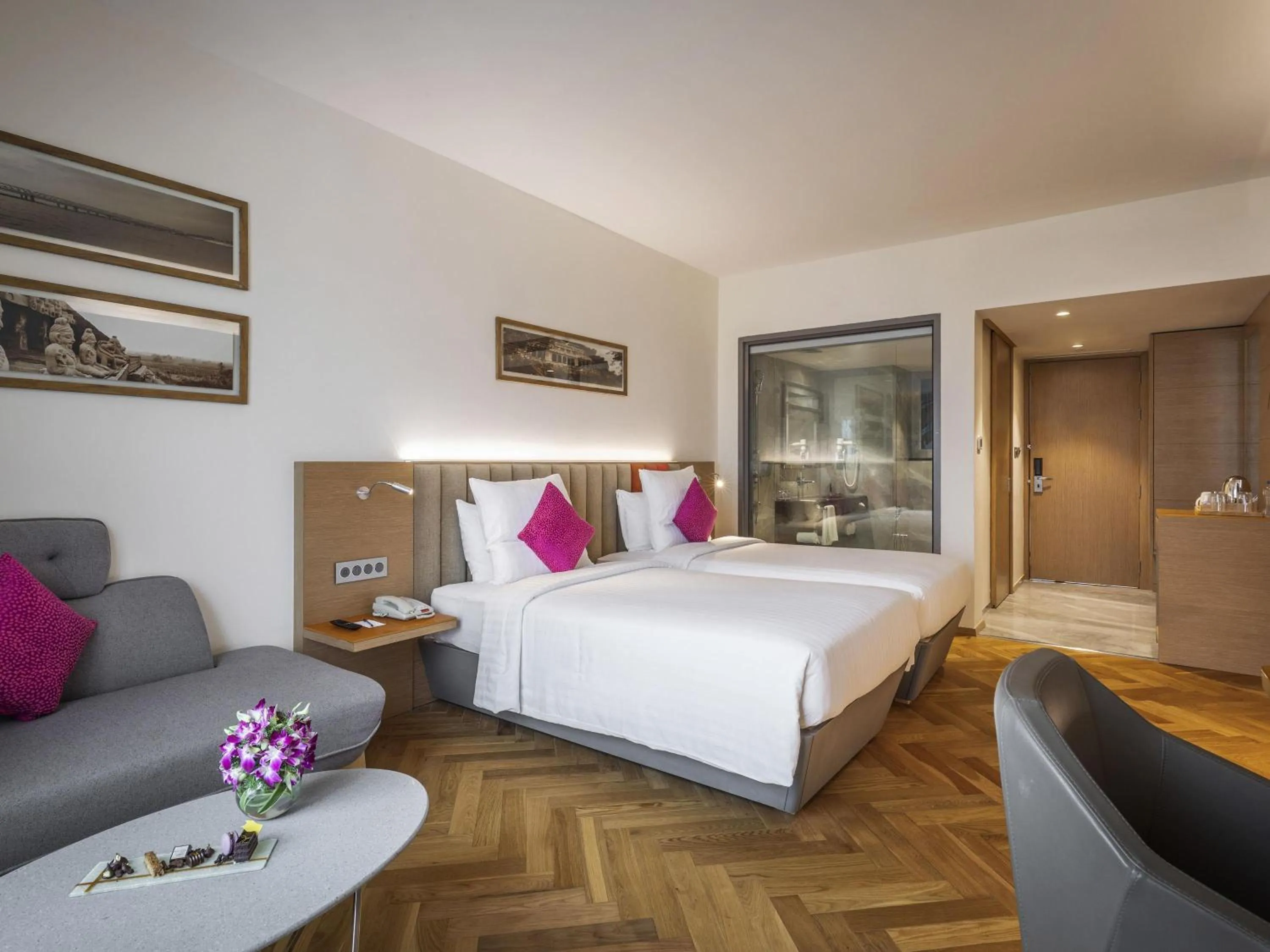 Bedroom, Bed in Novotel Vijayawada Varun