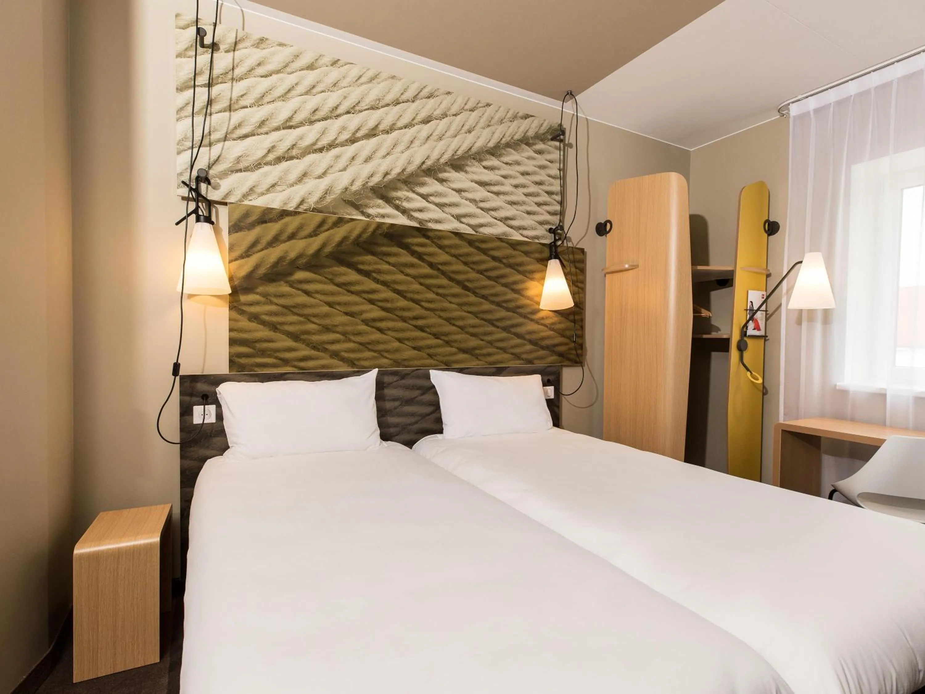 Bedroom, Bed in ibis Vilnius Centre