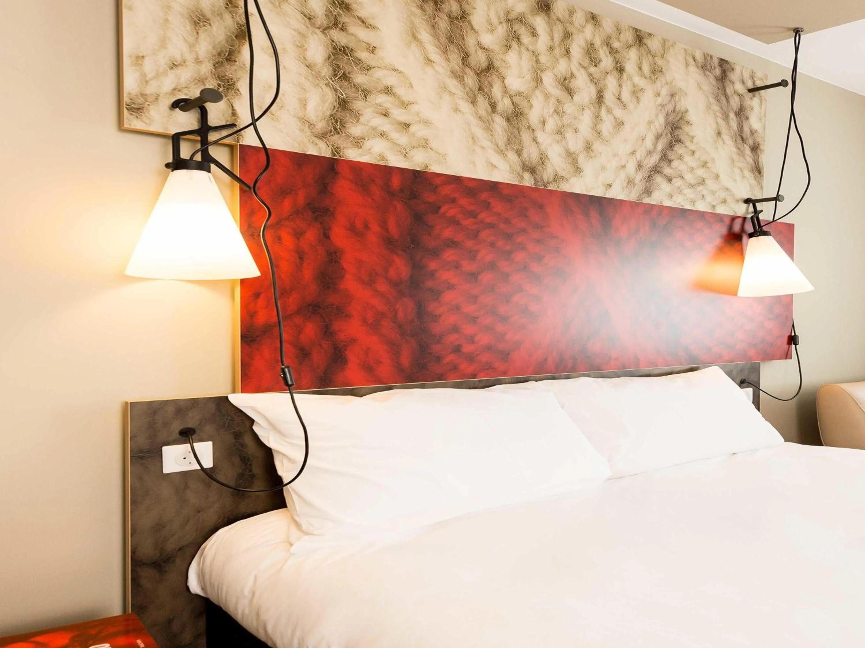 Bedroom, Bed in ibis Vilnius Centre