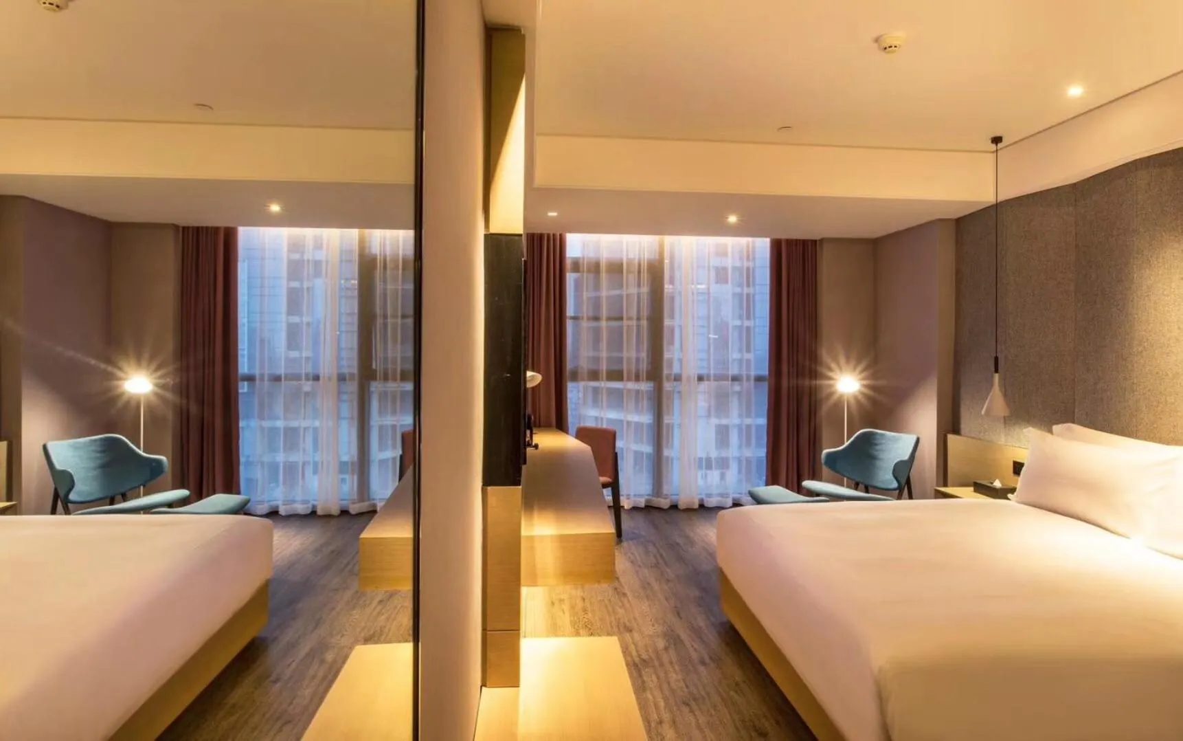 Bedroom, Bed in Mercure Suzhou Downtown