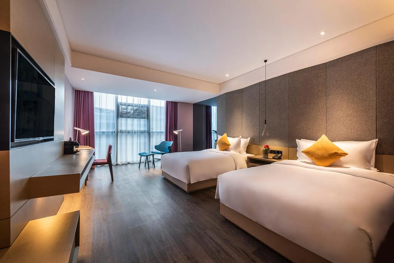 Property building, Bed in Mercure Suzhou Downtown