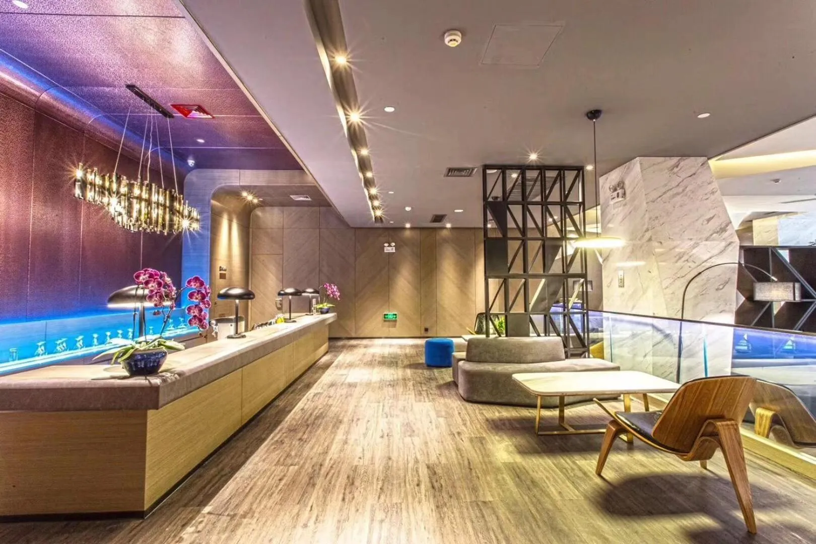 Seating area in Mercure Suzhou Downtown