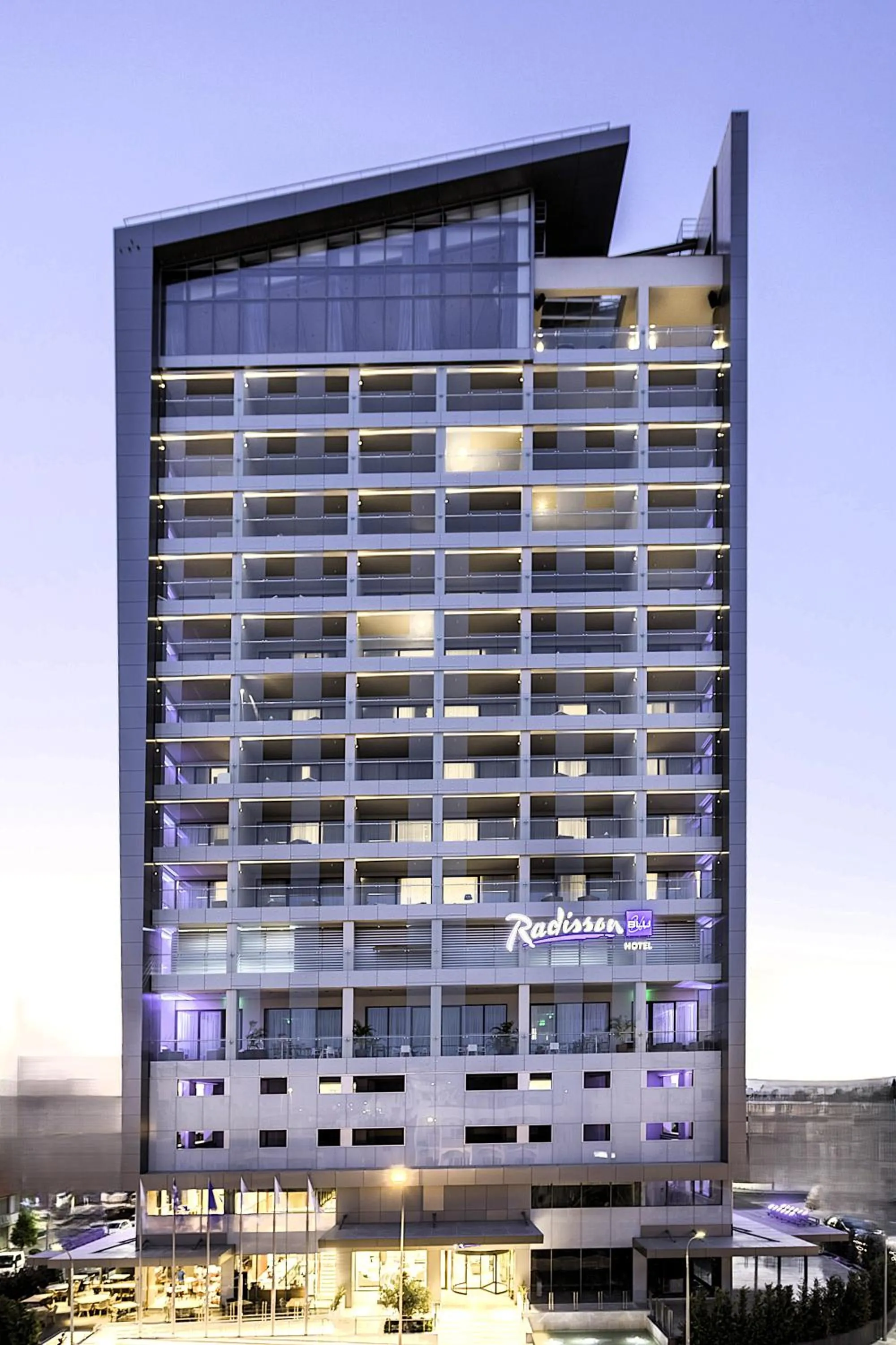 Property building in Radisson Blu Hotel, Larnaca