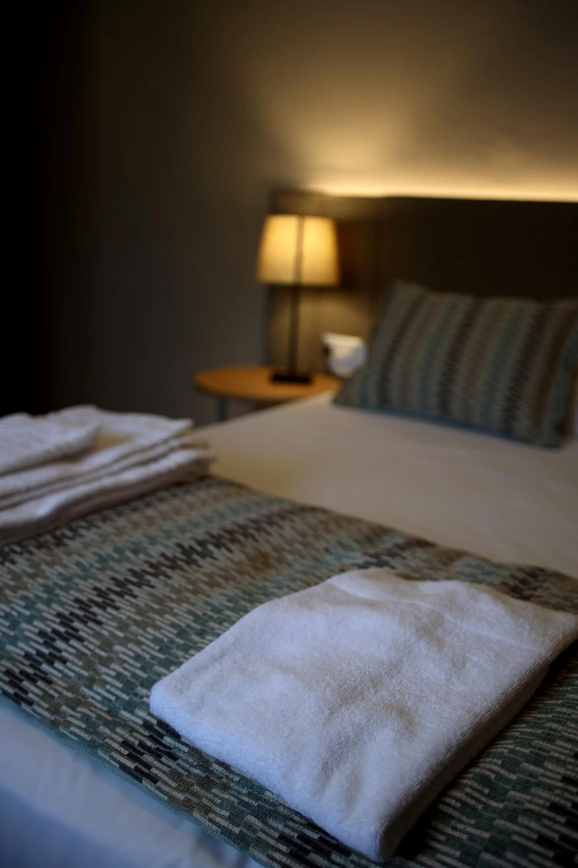 Bed in Hotel San Germano