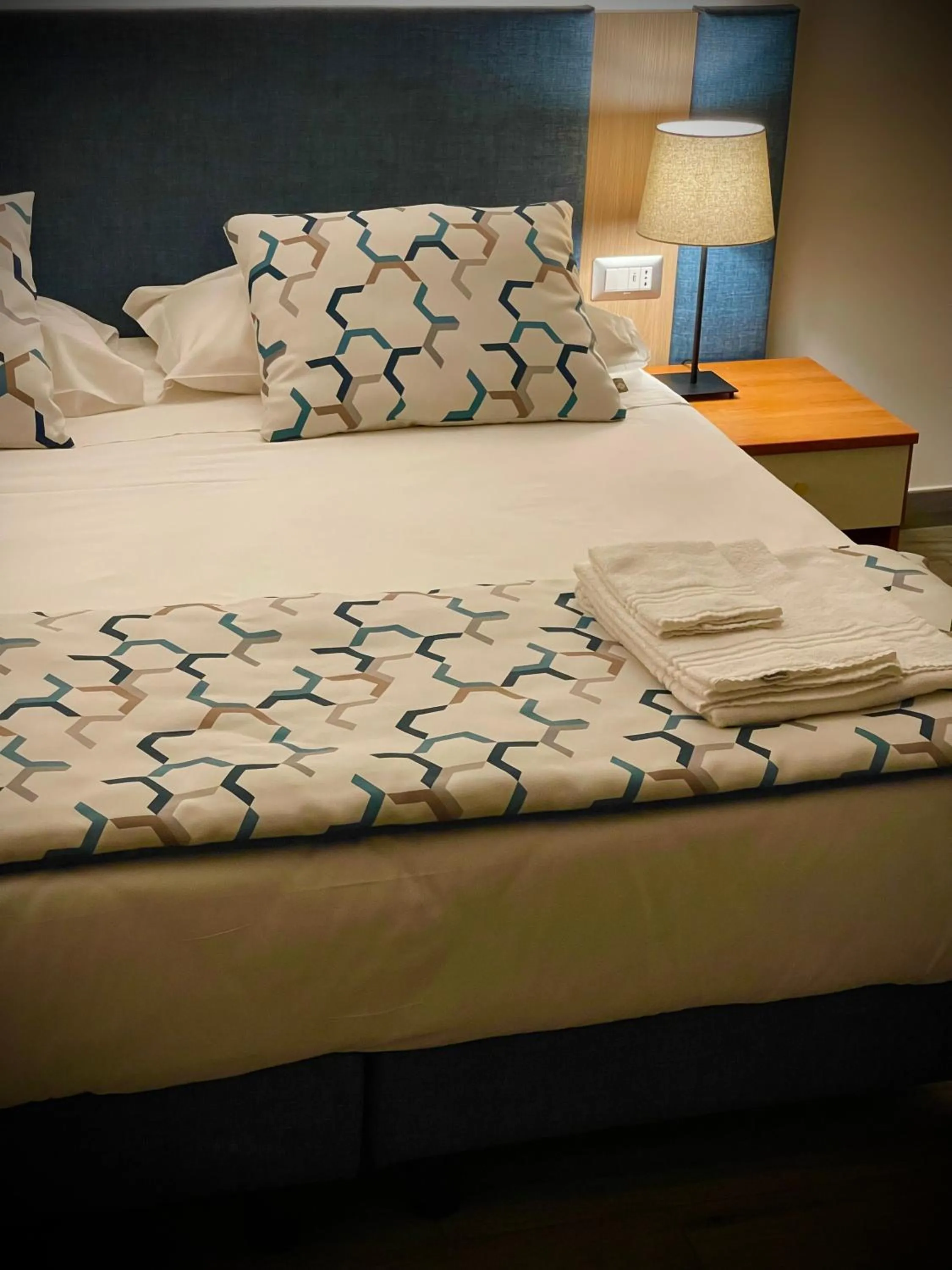 Bed in Hotel San Germano