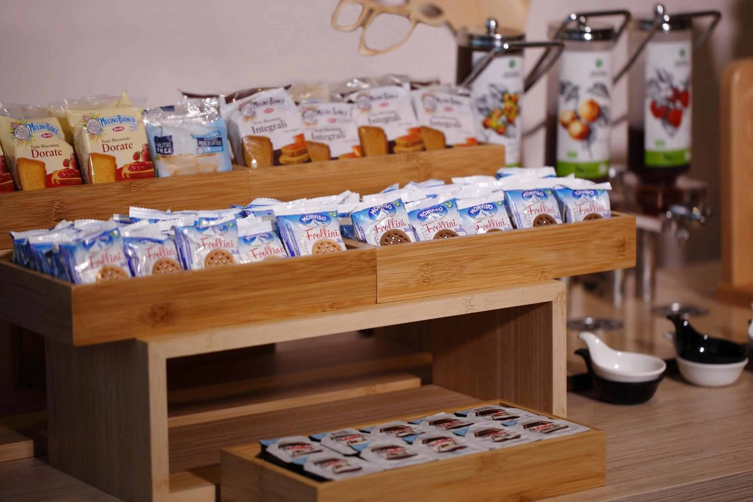 Buffet breakfast in Hotel San Germano