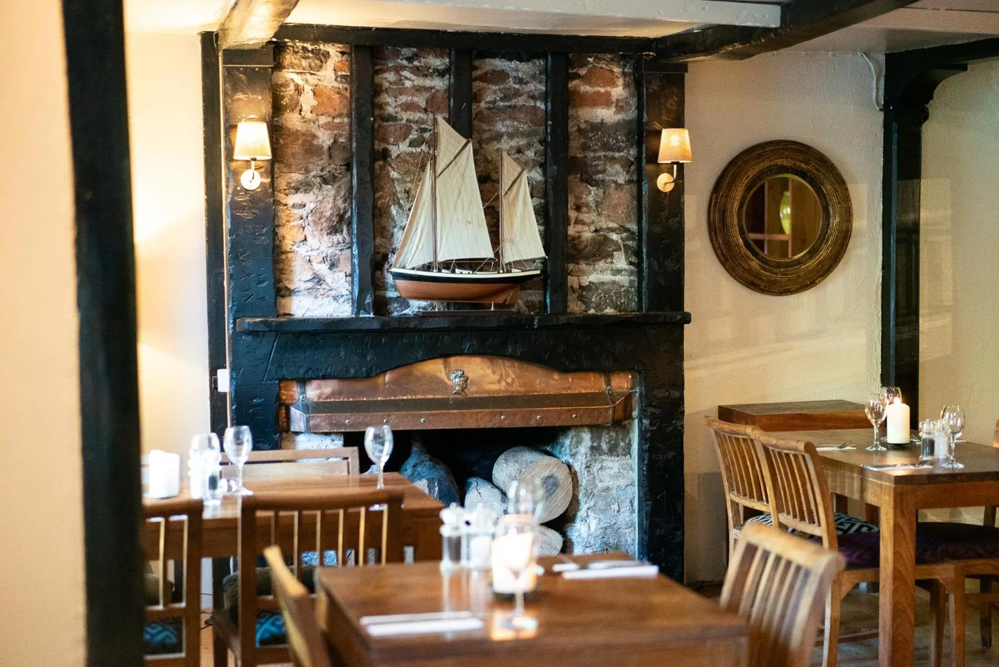 Dining area in The Bickley Mill
