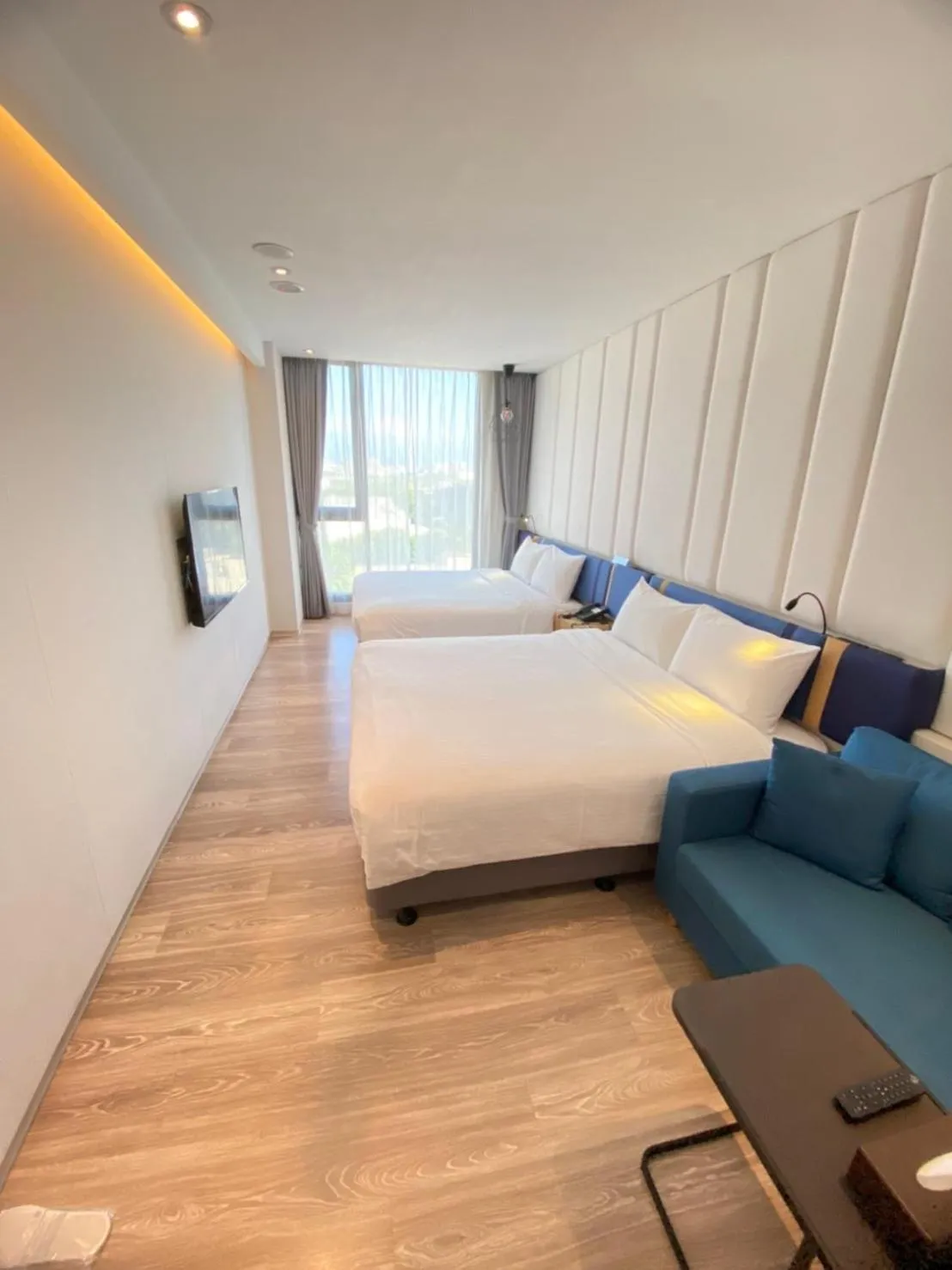 Bed in Explore Hotel