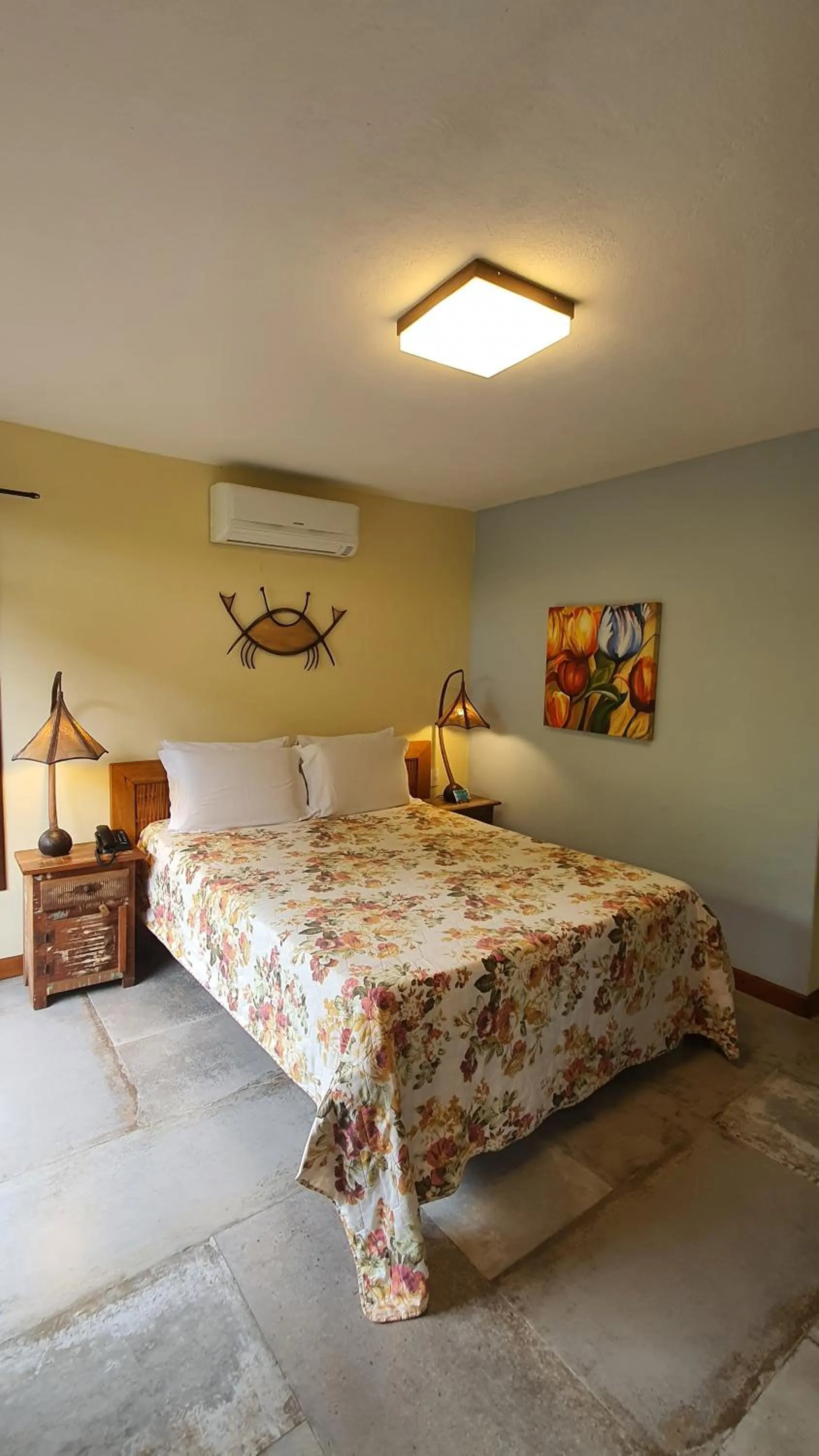 Bed in Pousada Barrabella