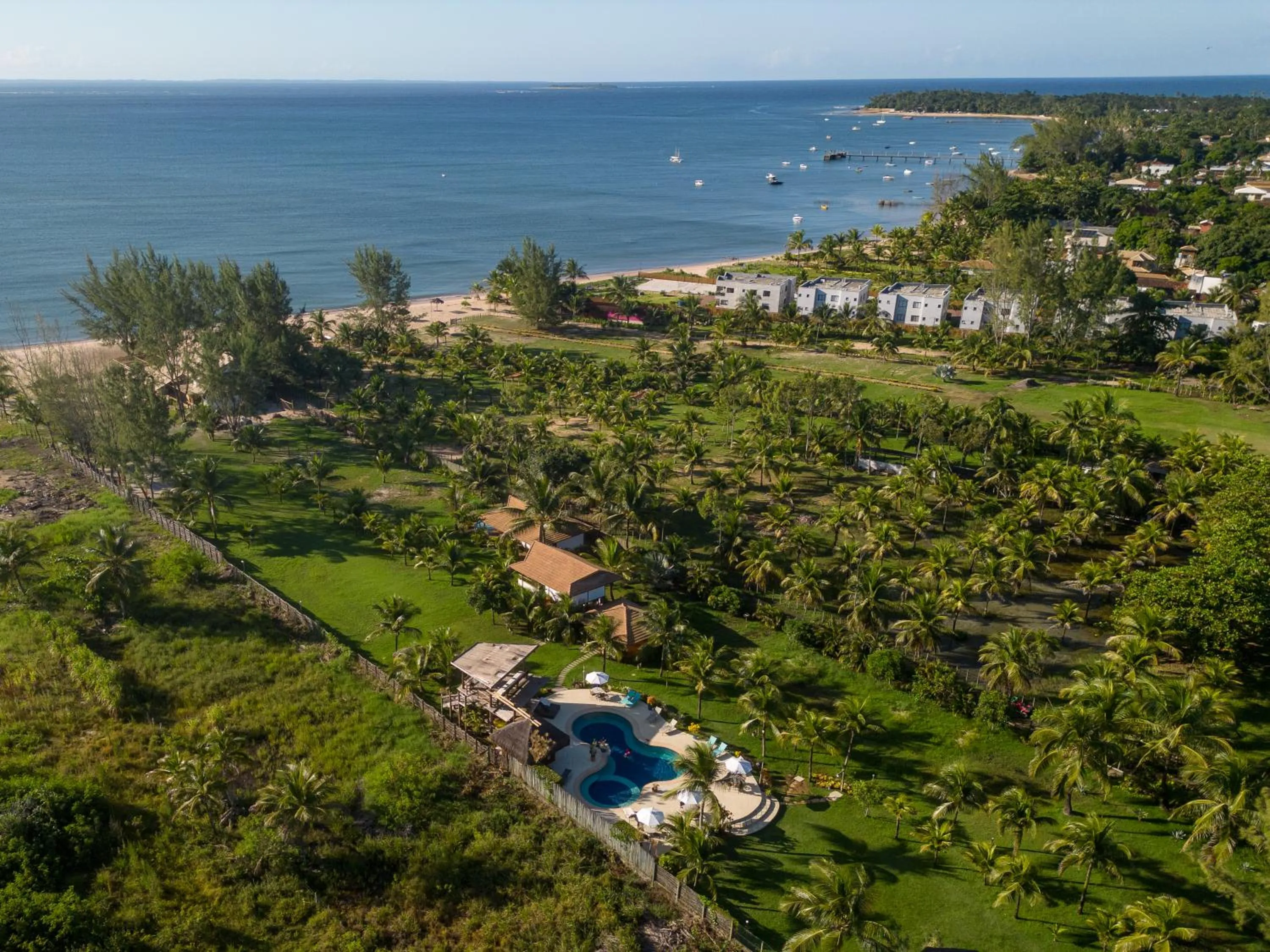 Bird's eye view in Pousada Barrabella