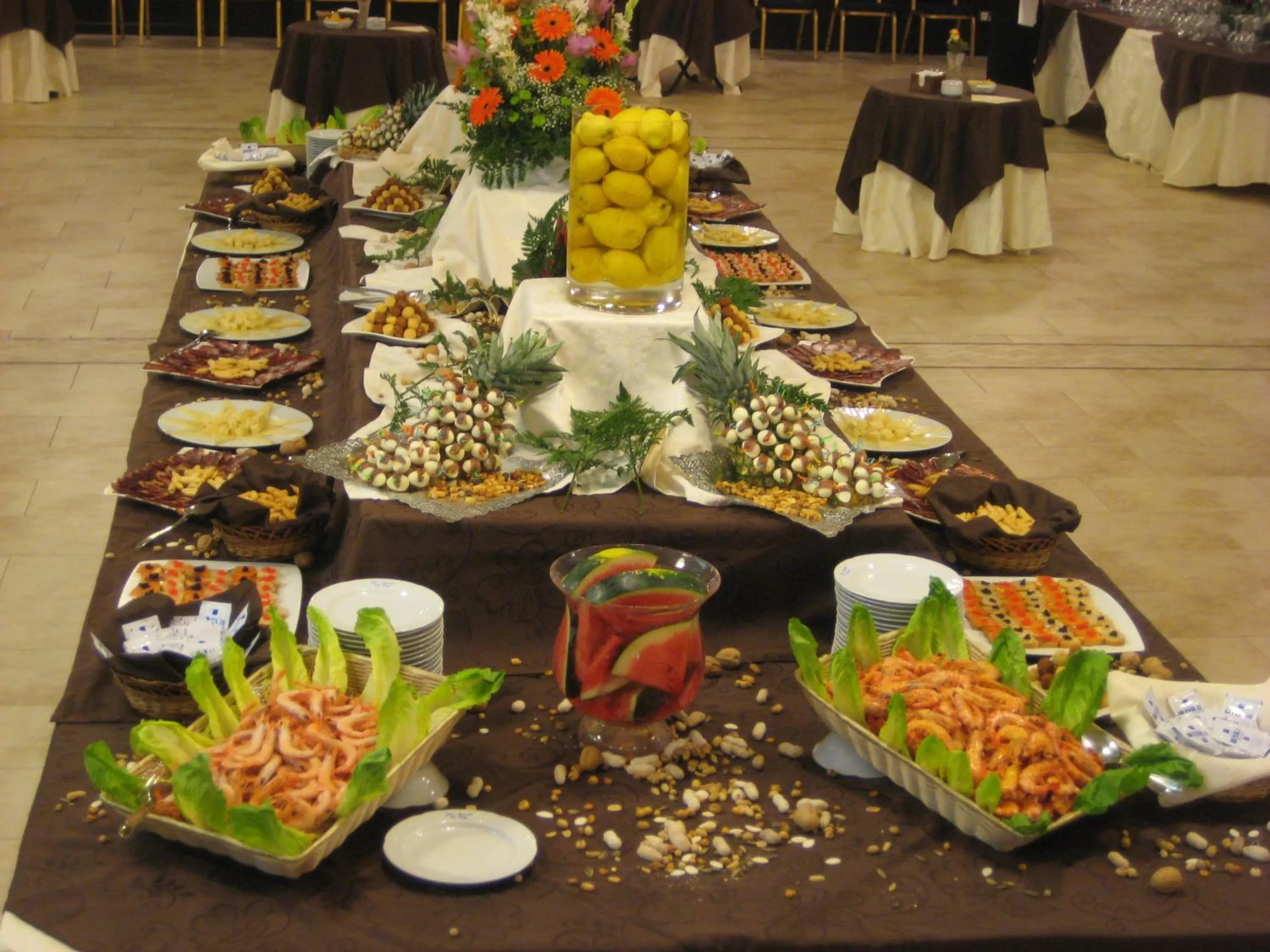 Food close-up in Hotel Restaurante El Lago
