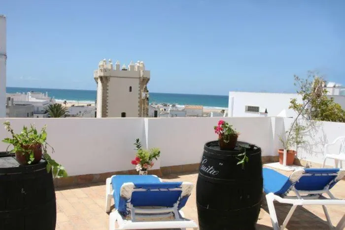 Solarium in Hostal Torre de Guzmán