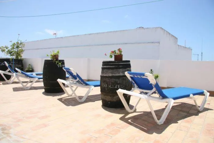 Solarium in Hostal Torre de Guzmán