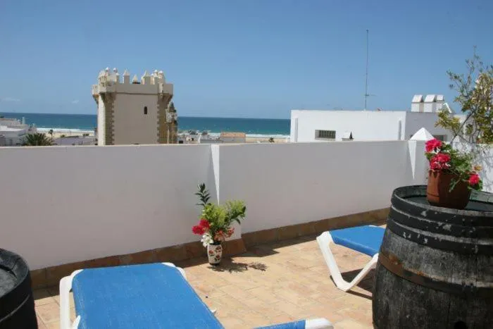 Sea view in Hostal Torre de Guzmán