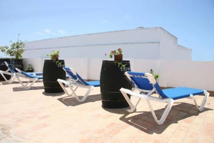 Solarium in Hostal Torre de Guzmán