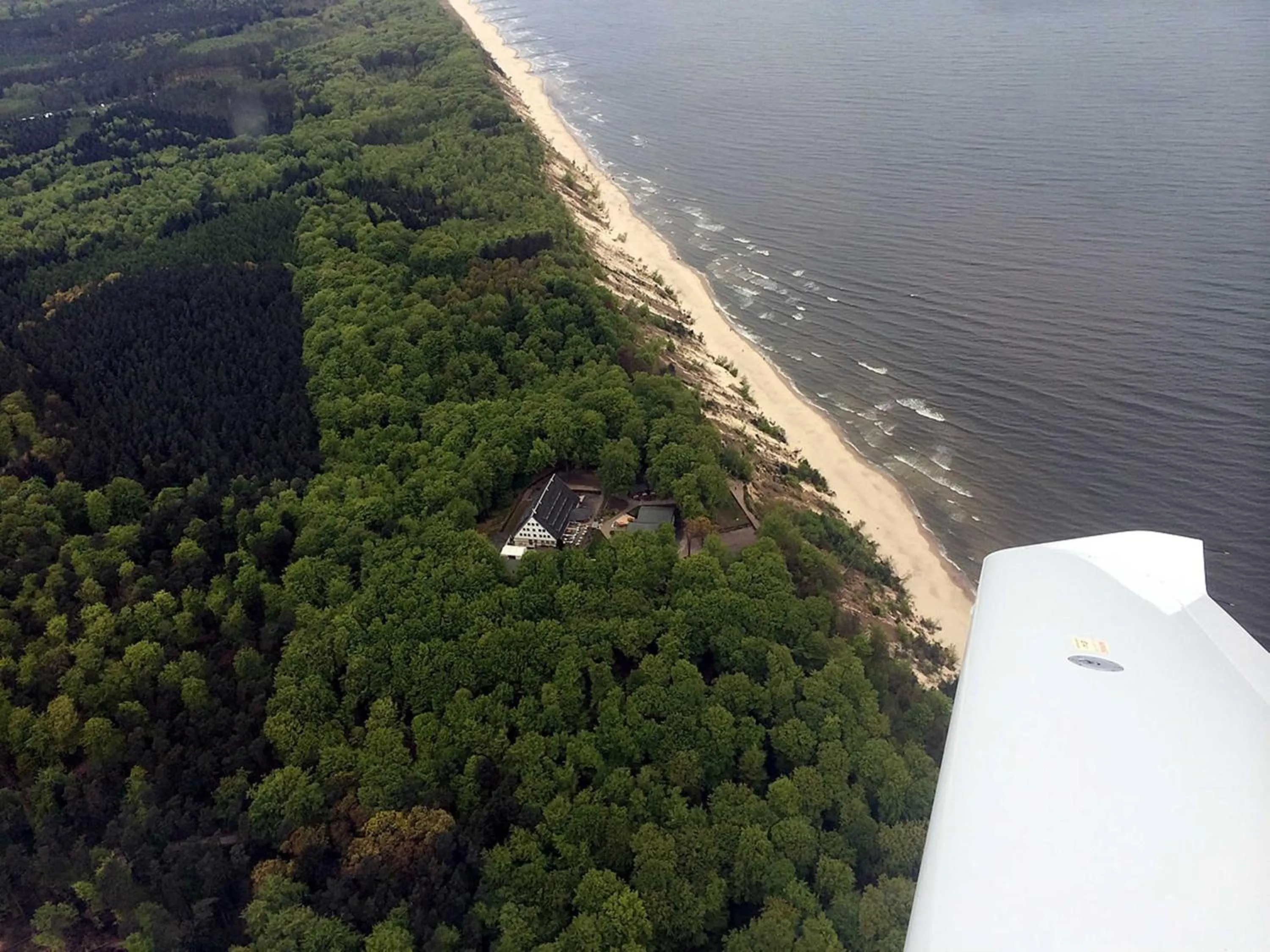Bird's eye view in Forsthaus Langenberg