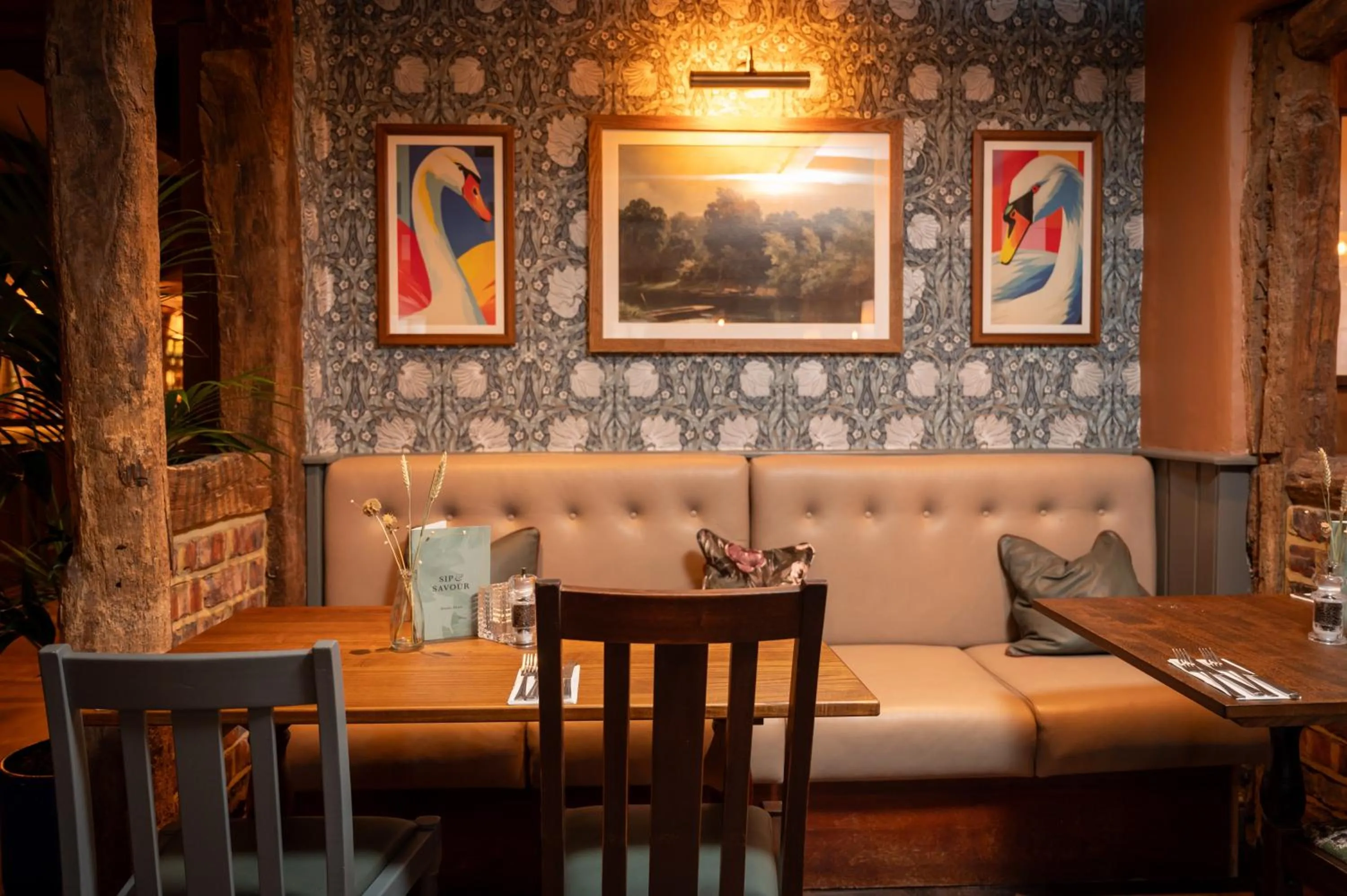 Dining area in Ethorpe Hotel by Chef & Brewer Collection