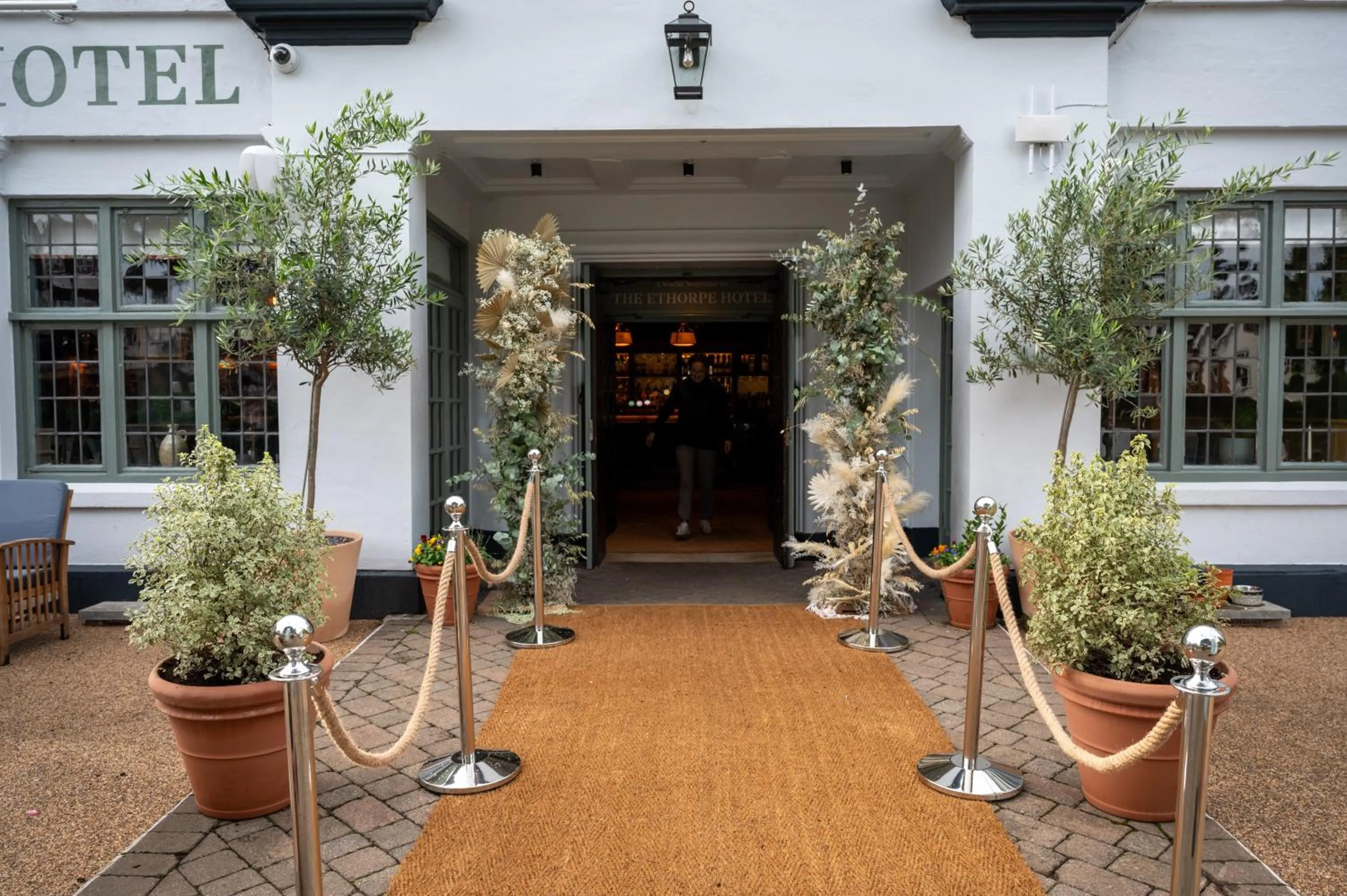 Facade/entrance in Ethorpe Hotel by Chef & Brewer Collection