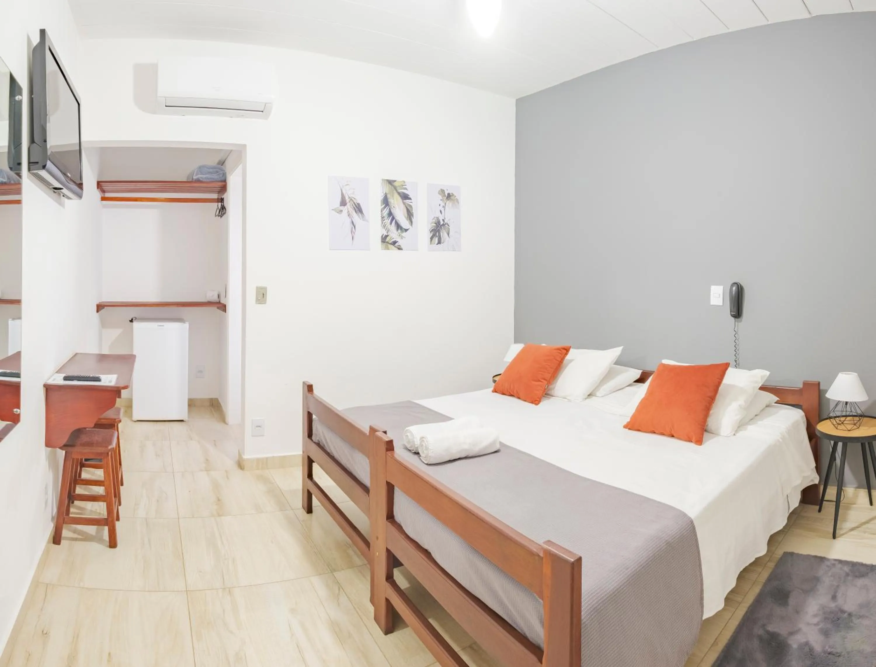 Bed in Pousada Dona Emilia