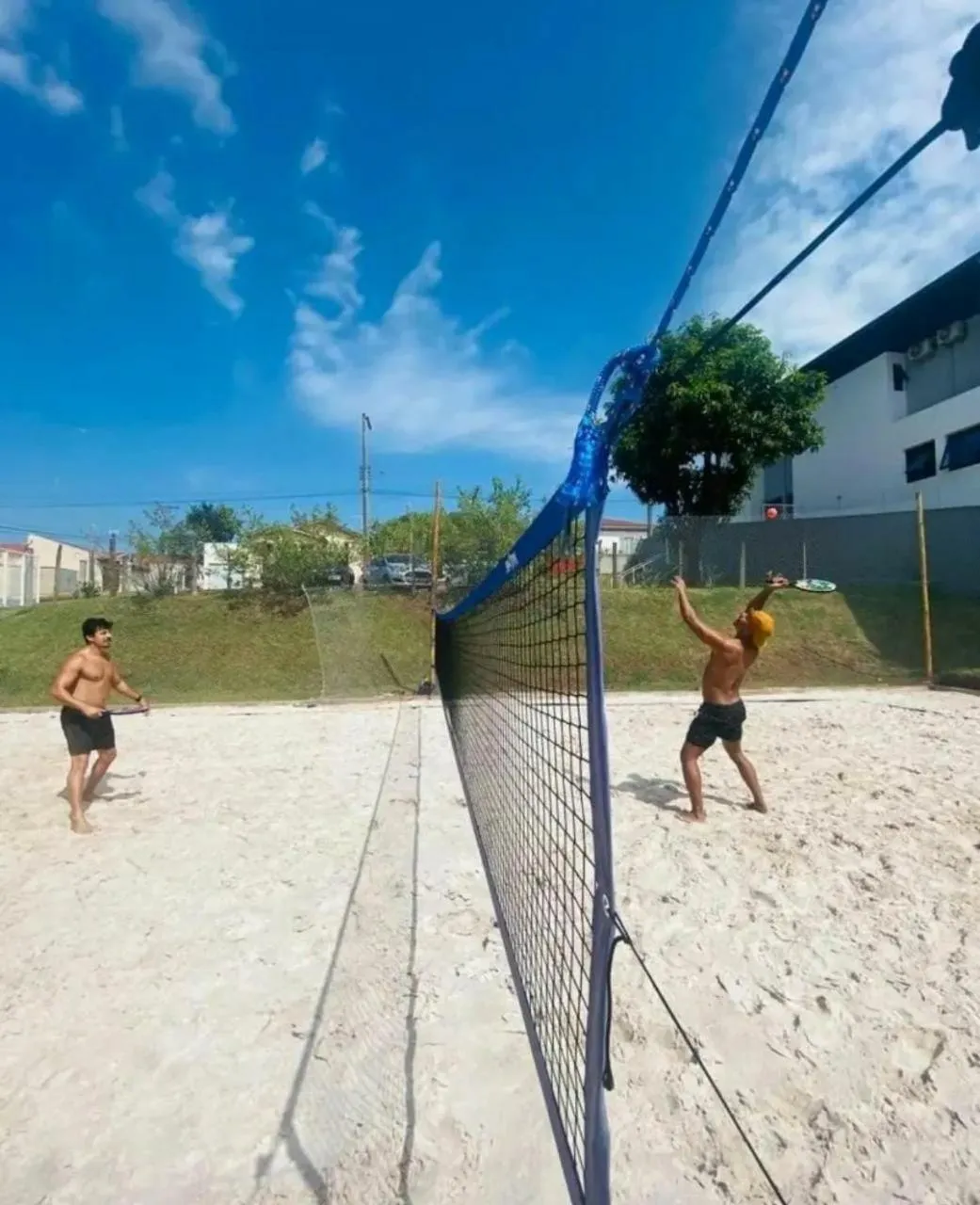 Tennis court in Pousada Dona Emilia