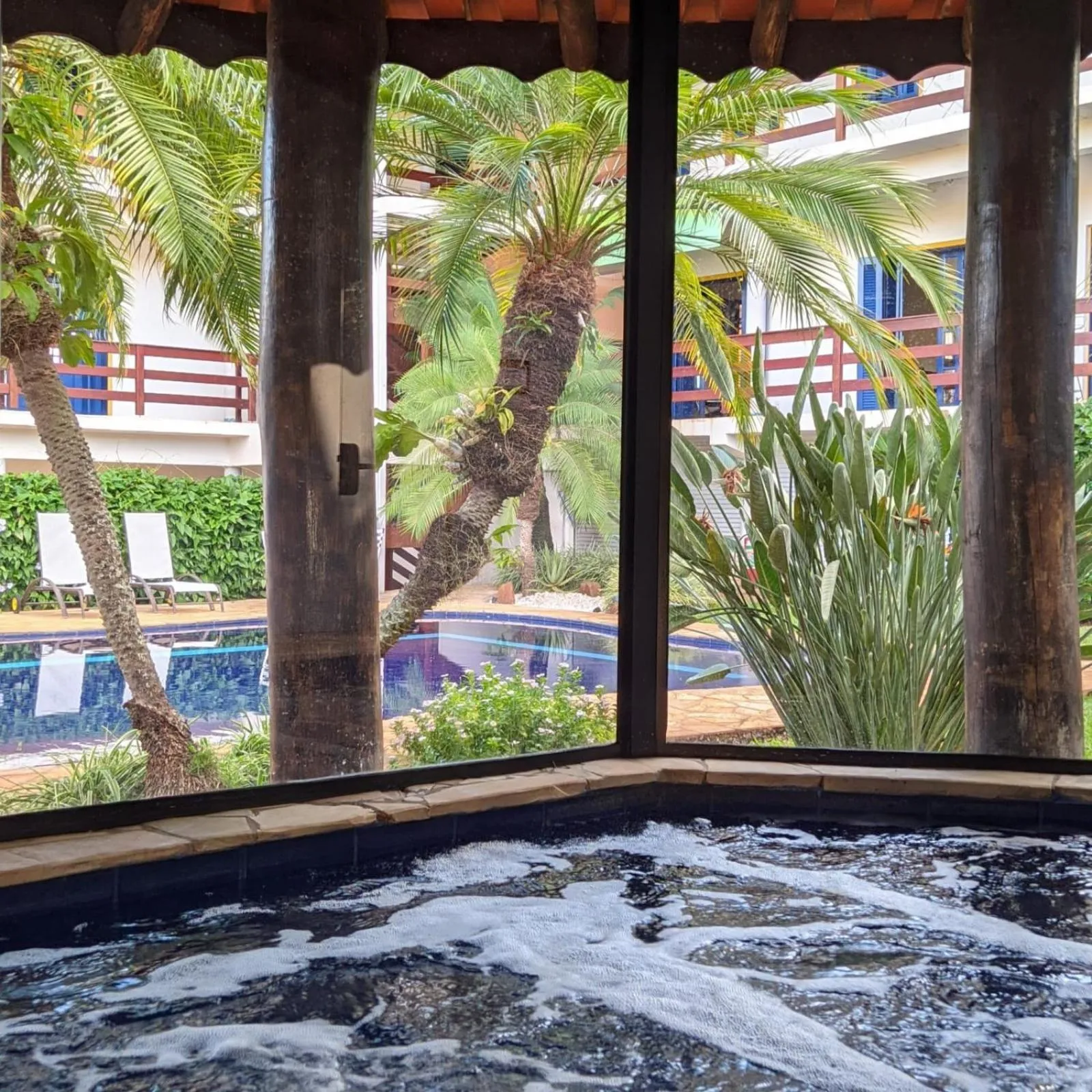 Hot Tub in Pousada Dona Emilia