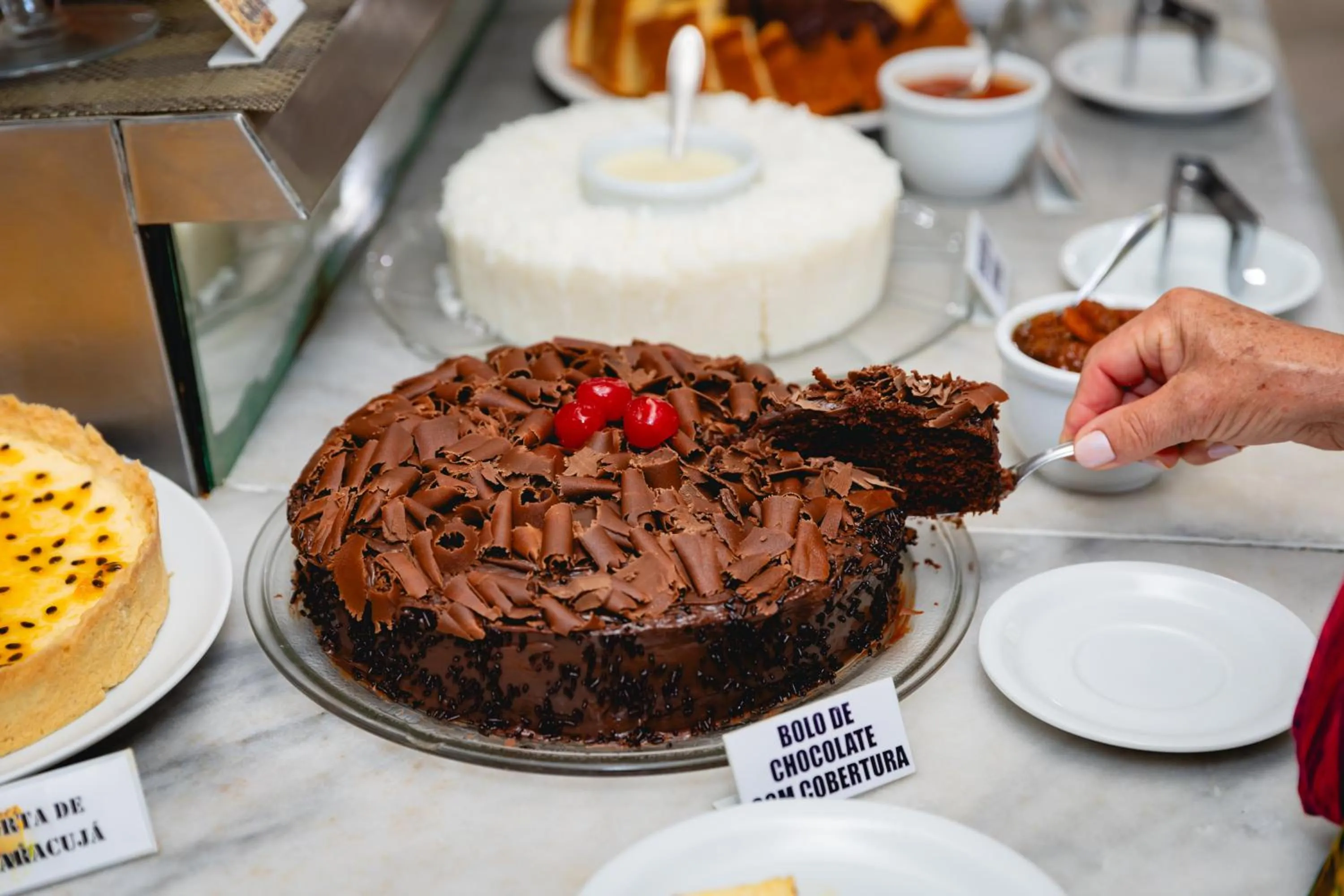 Continental breakfast in Arraial do Sol Beach Hotel