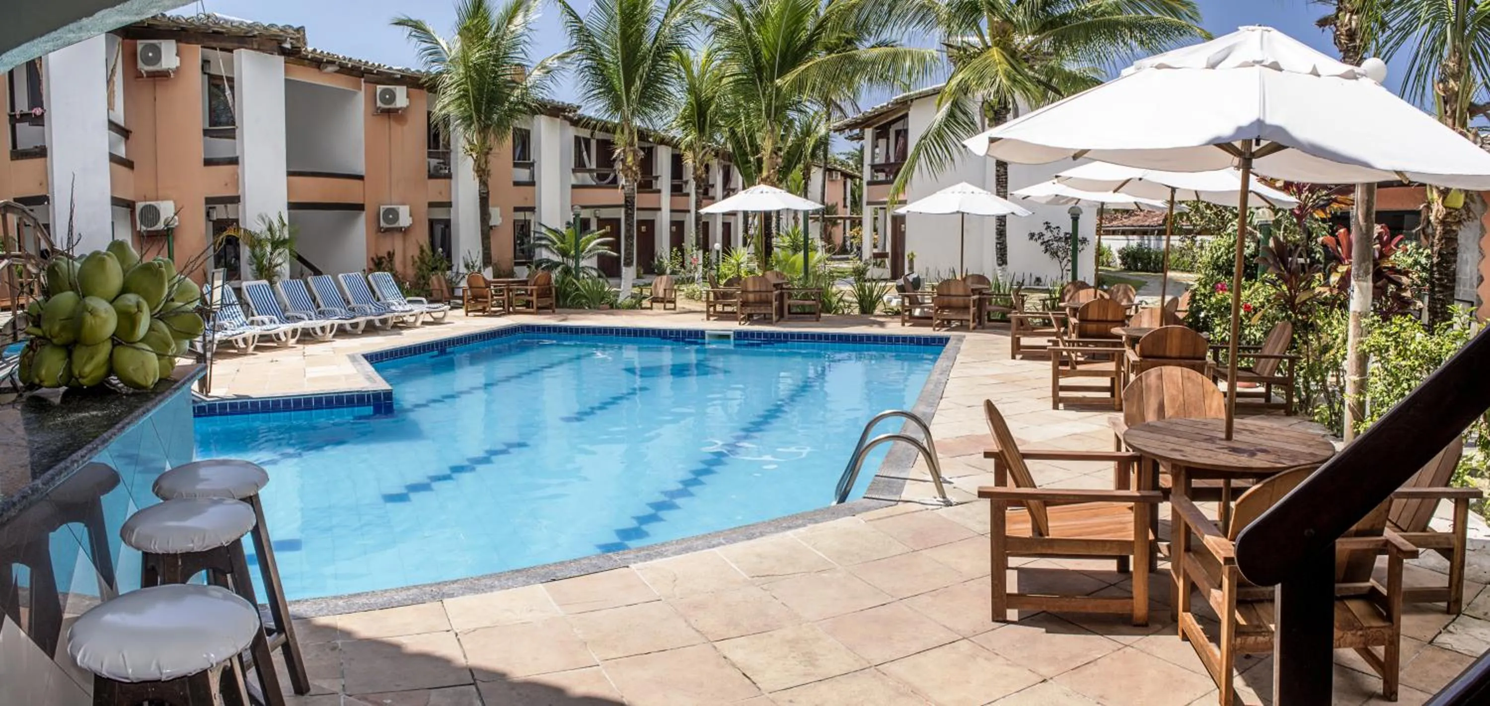 Swimming pool in Arraial do Sol Beach Hotel