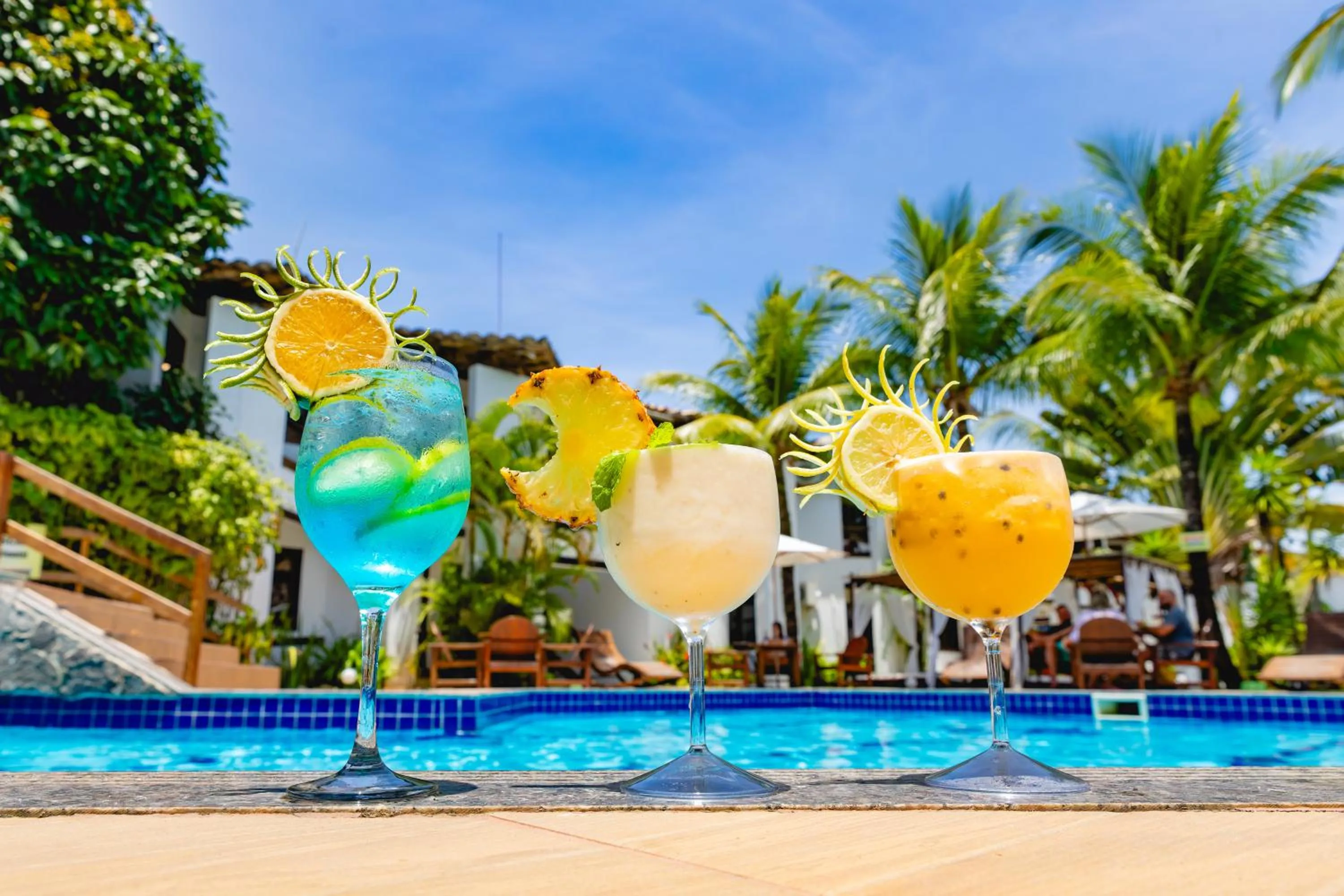 Pool view in Arraial do Sol Beach Hotel