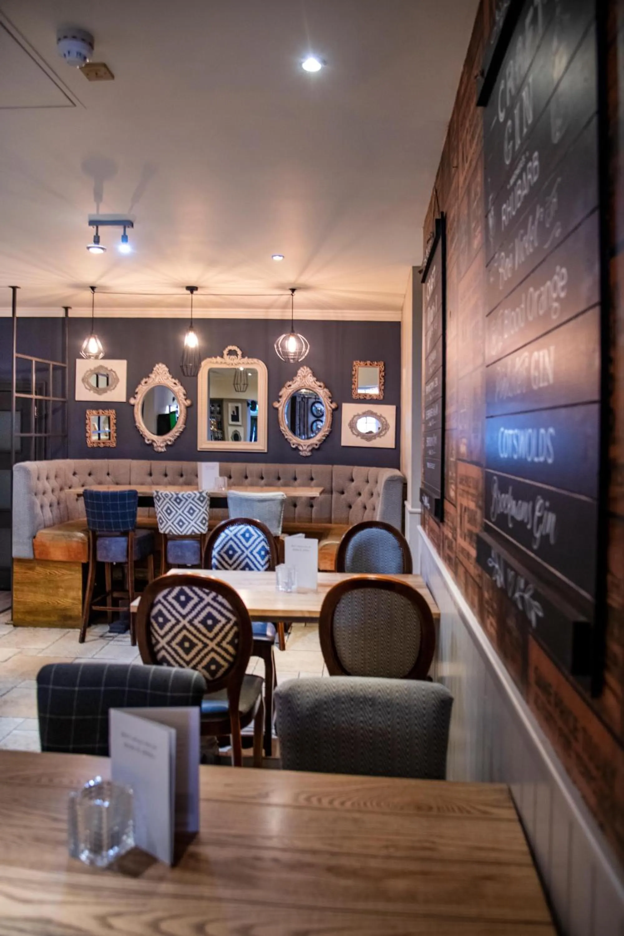 Seating area in Greswolde Arms by Chef & Brewer Collection