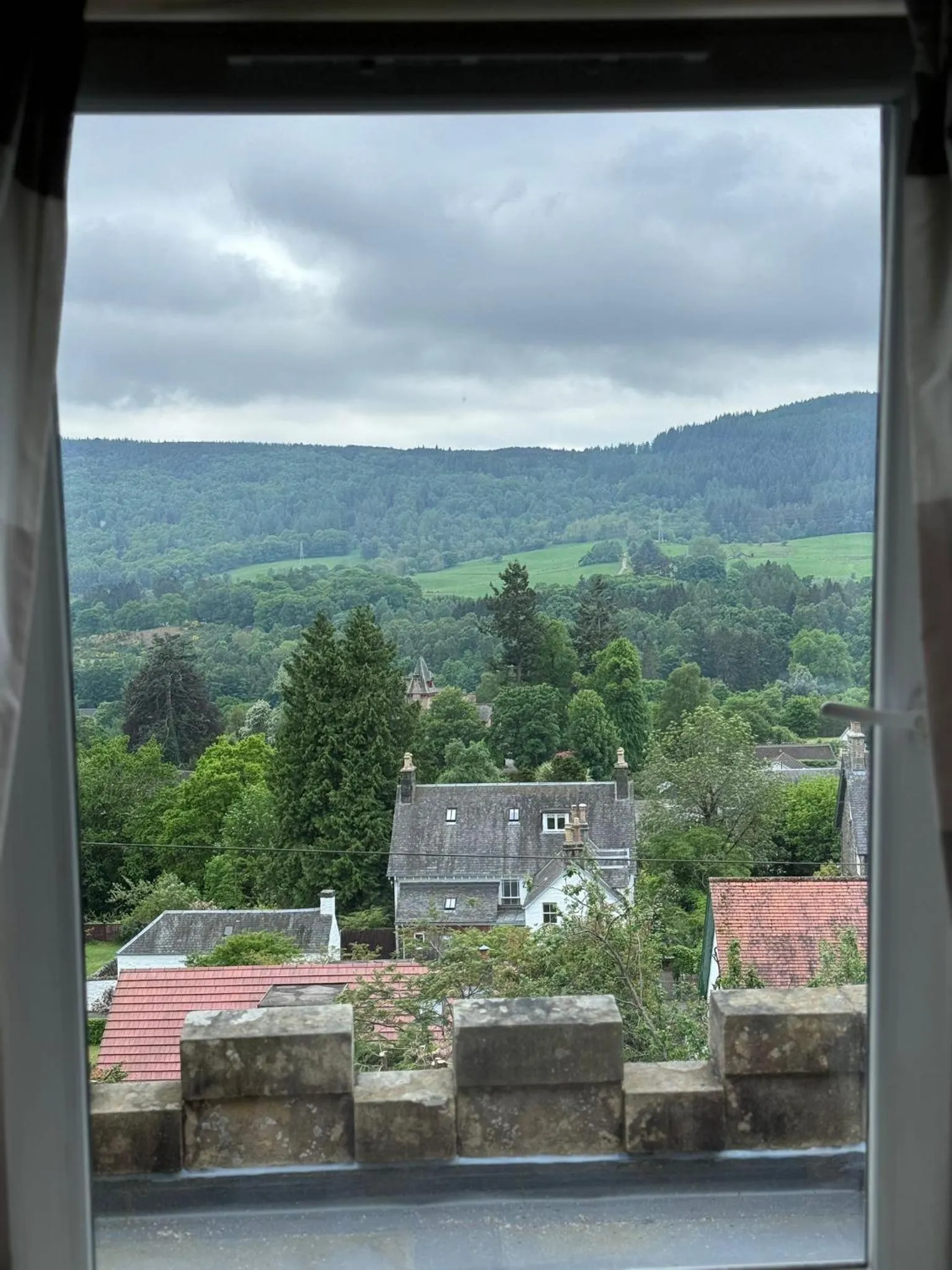 Natural landscape in Beinn Bhracaigh